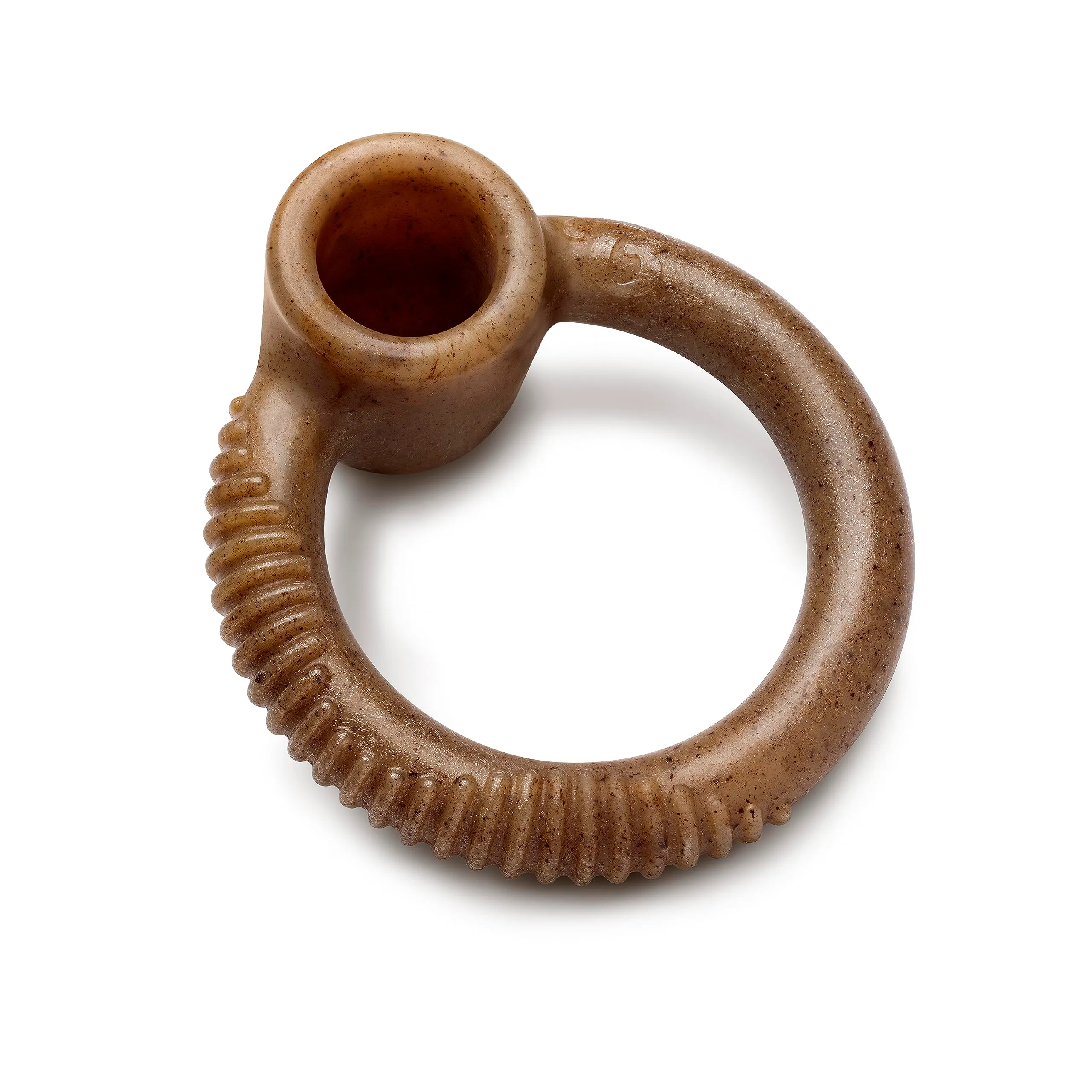 Benebone Ring Gioco da Masticare per Cani, Bacon Reale, Piccolo