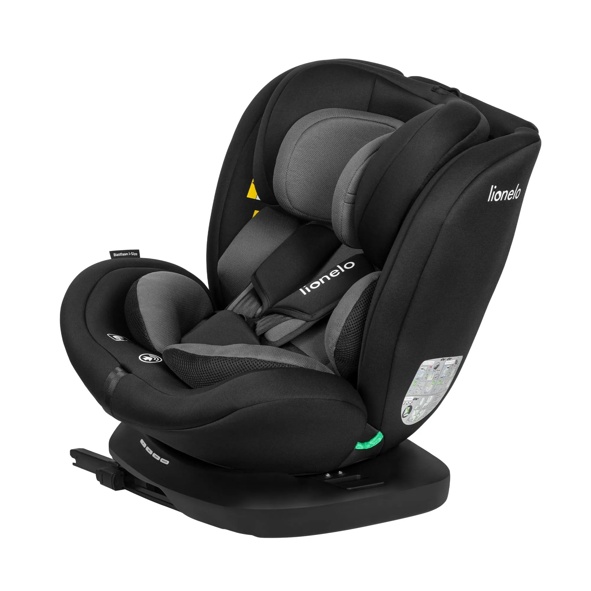 LIONELO Bastiaan i-Size Seggiolino Auto Evolutivo 4 in 1 40-150 cm ISOFIX