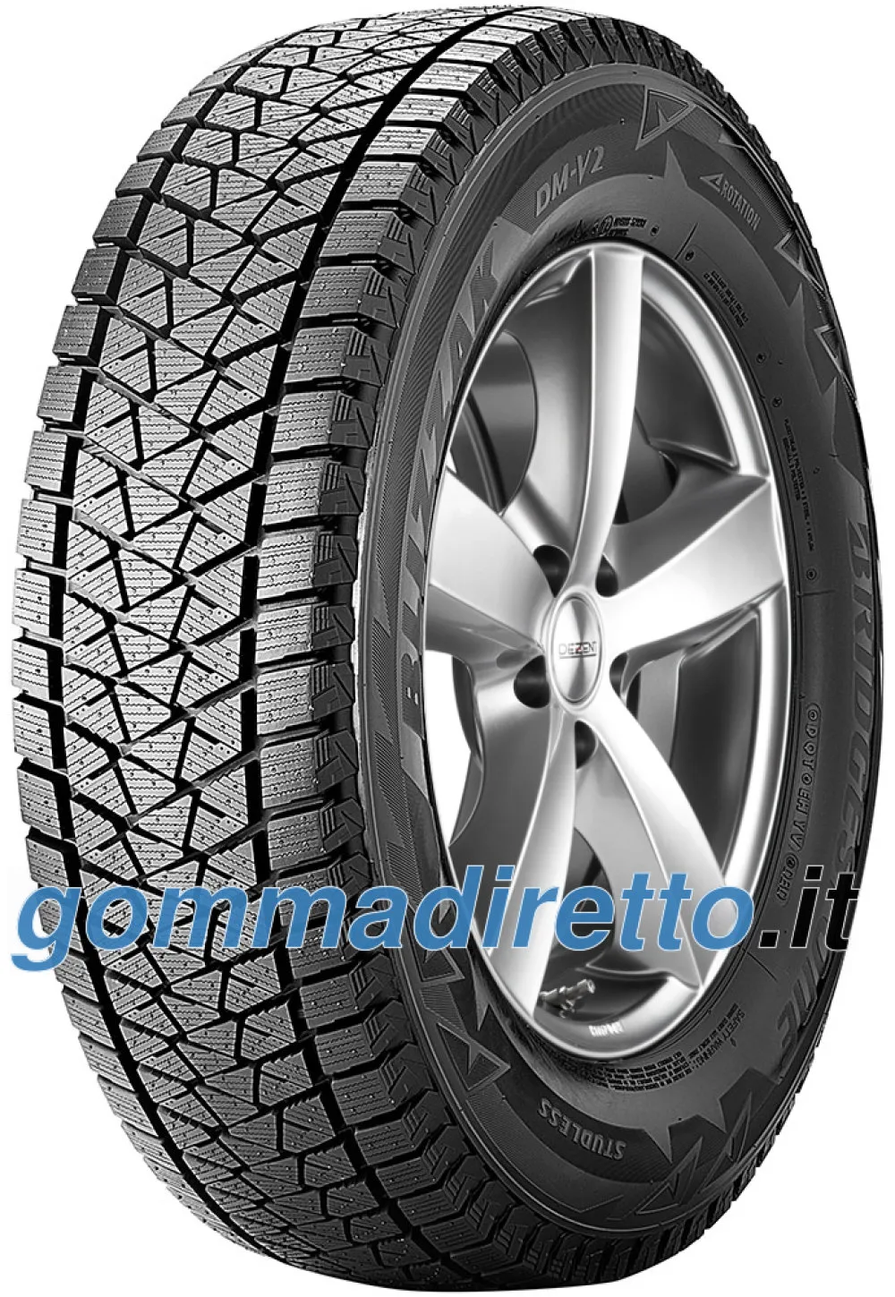 Bridgestone Blizzak DM V2 255/70 R16 111S Nordic Compound - immagine 1