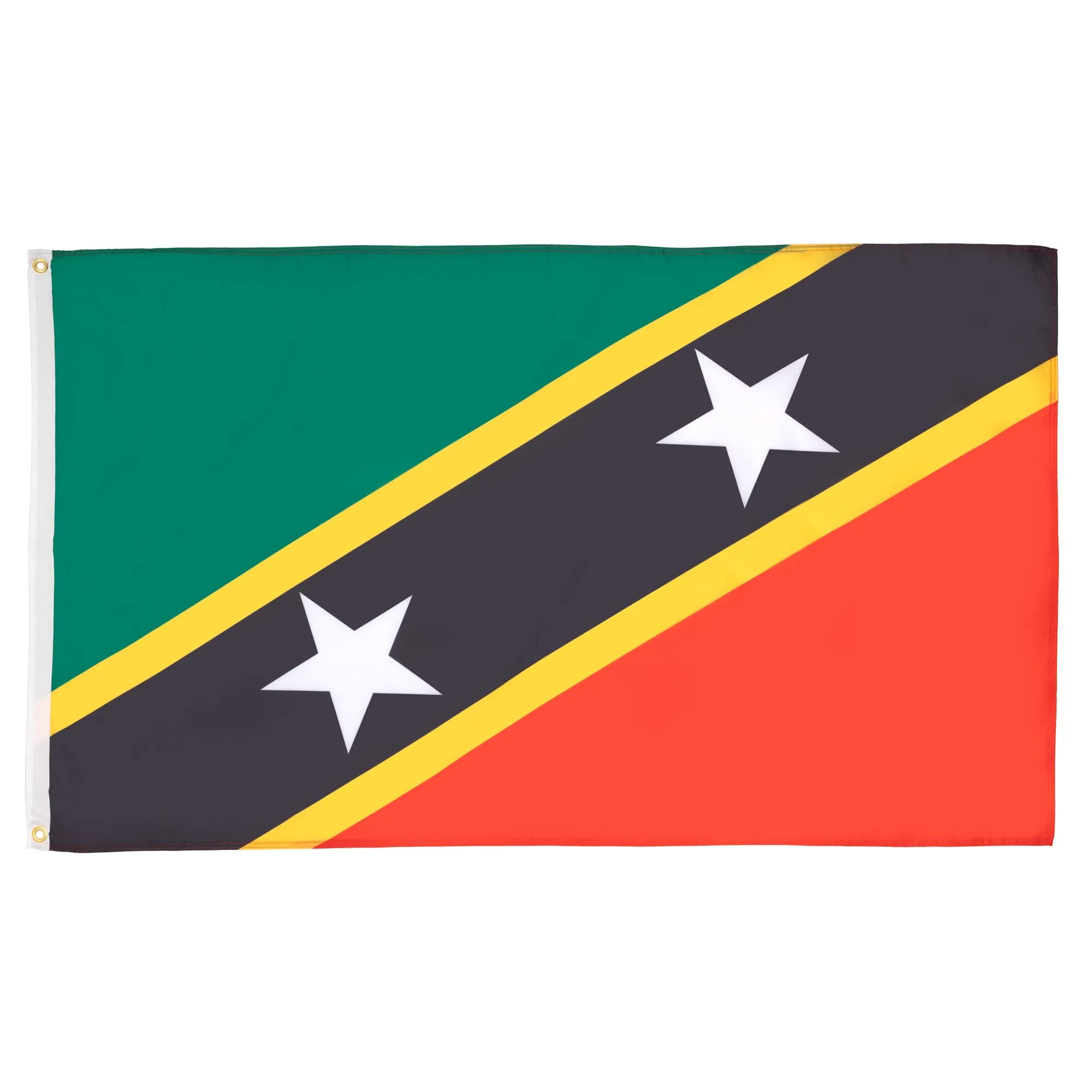 AZ FLAG Bandiera Saint Kitts e Nevis 150x90 cm Poliestere 100D 2 Occhielli