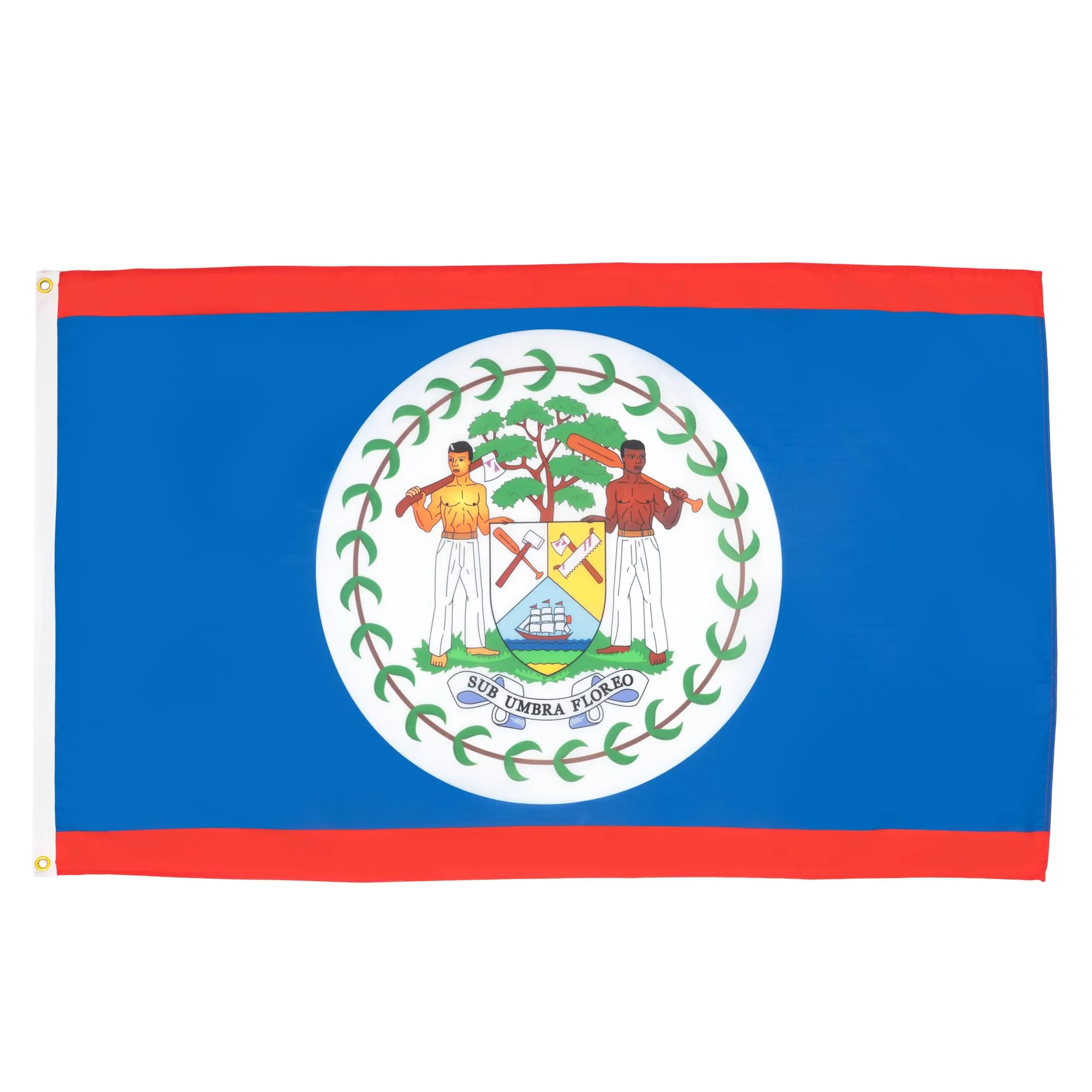 AZ FLAG Bandiera Belize 150x90 cm Beliziana Poliestere 100D 2 Occhielli