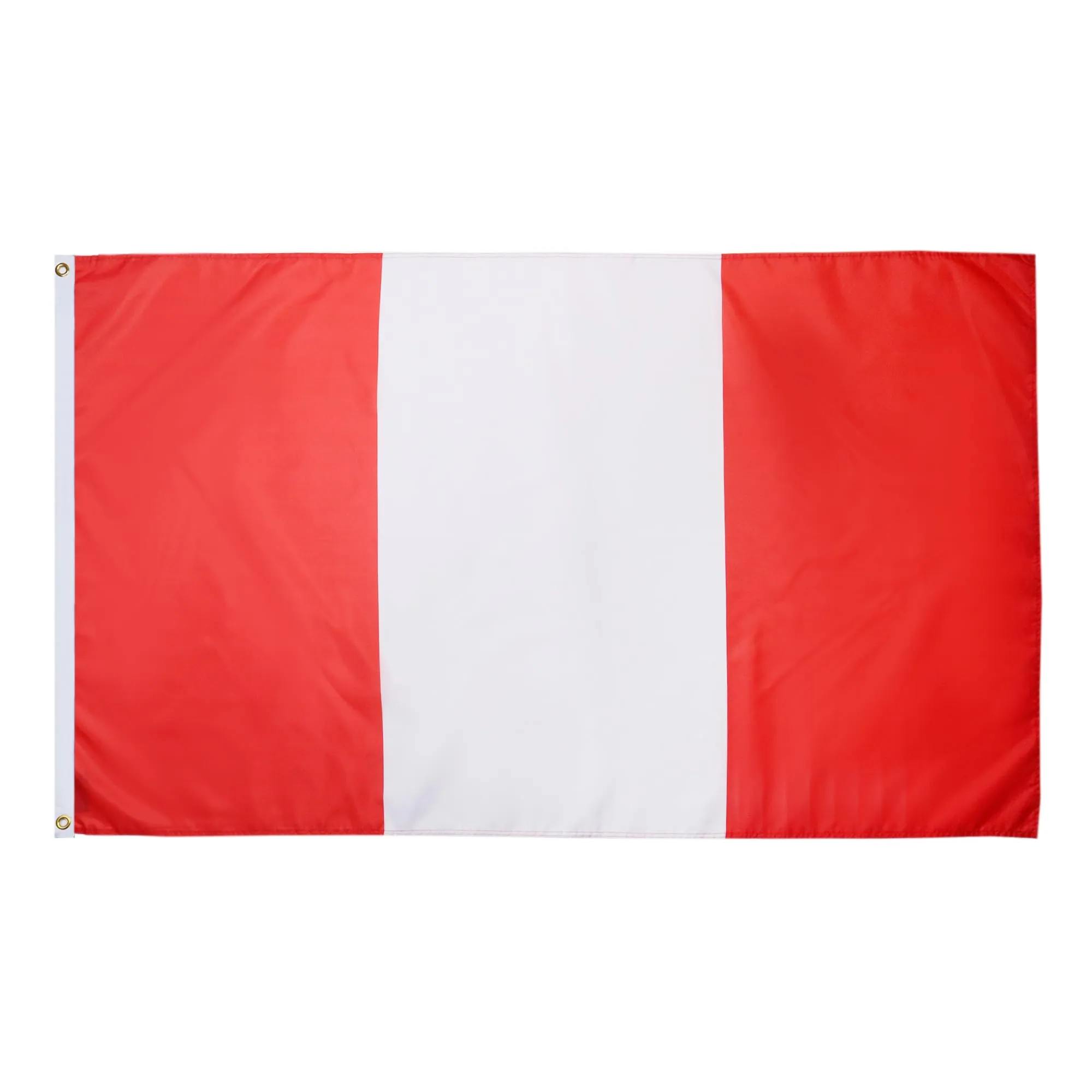 AZ FLAG Bandiera Perù senza stemma 150x90 cm Poliestere 100D 2 Occhielli
