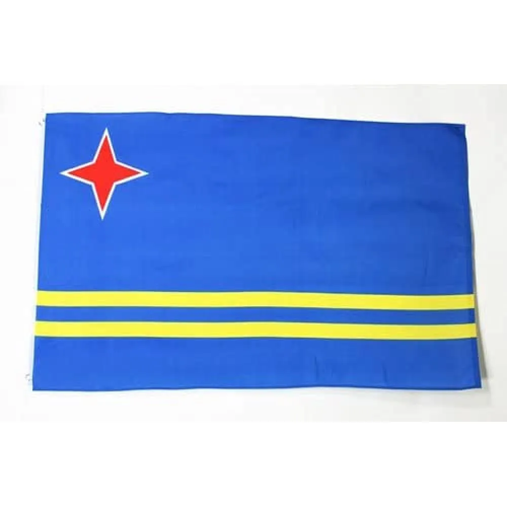 AZ FLAG Bandiera Aruba 150x90 cm Olandese Poliestere 100D 2 Occhielli