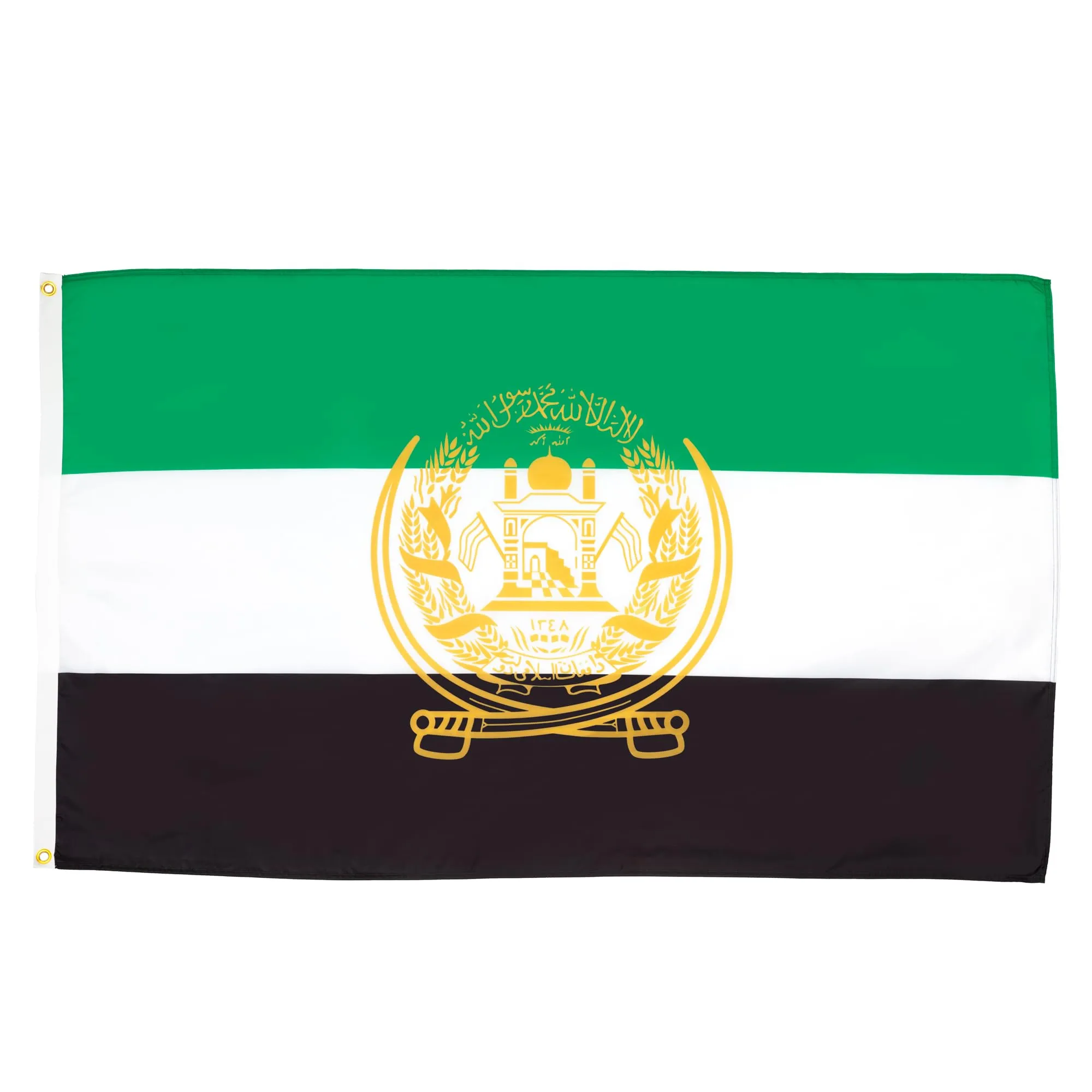 AZ FLAG Bandiera Afghanistan antica 2001-2002 150x90 cm 2 Occhielli