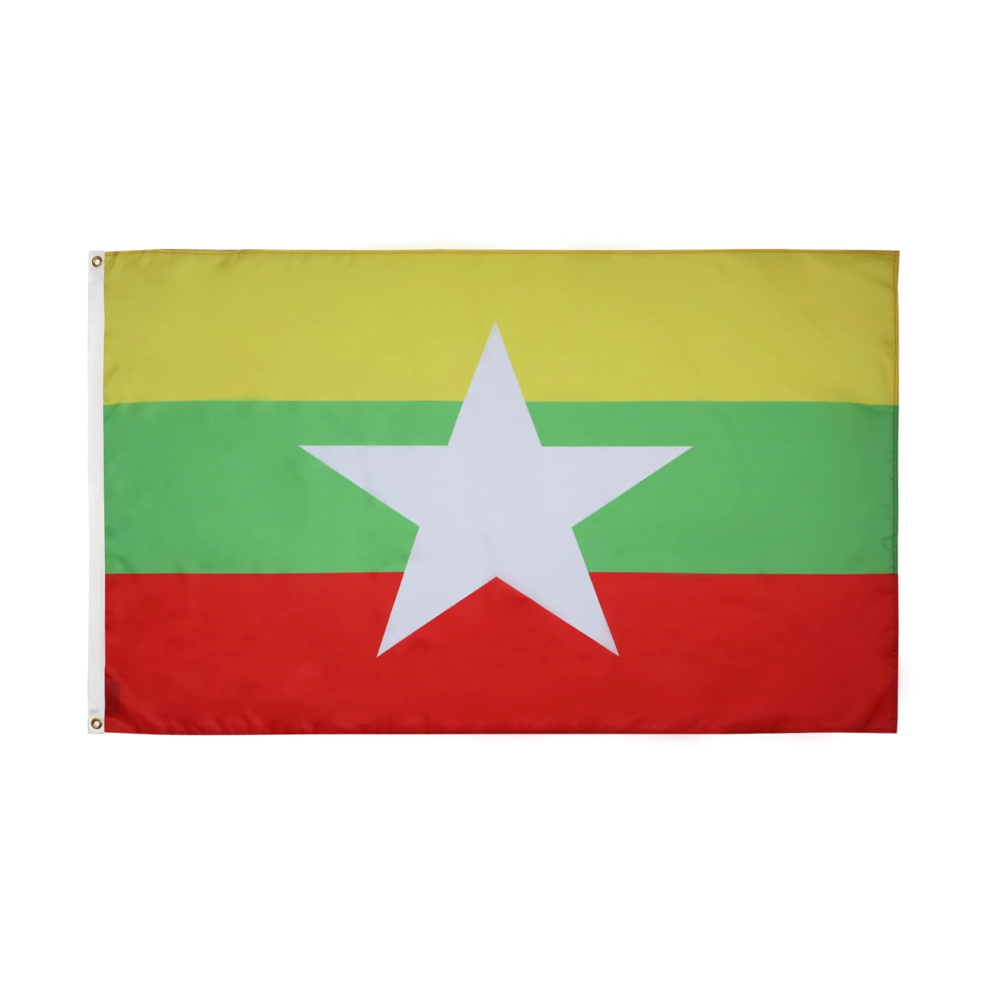 AZ FLAG Bandiera Birmania 90x60 cm Birmana Poliestere 100D 2 Occhielli