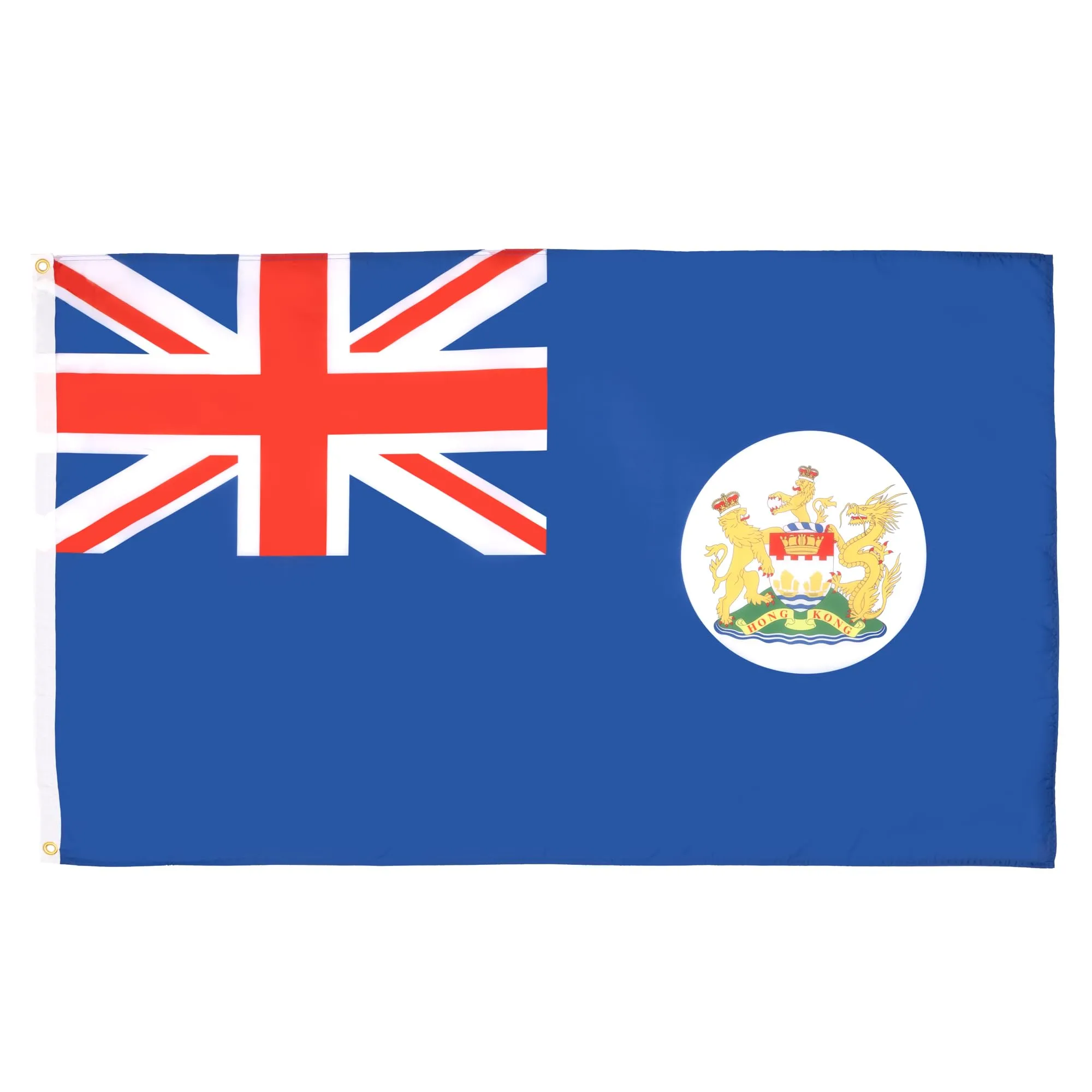 AZ FLAG Bandiera Hong Kong antica 90x60 cm Poliestere 100D 2 Occhielli