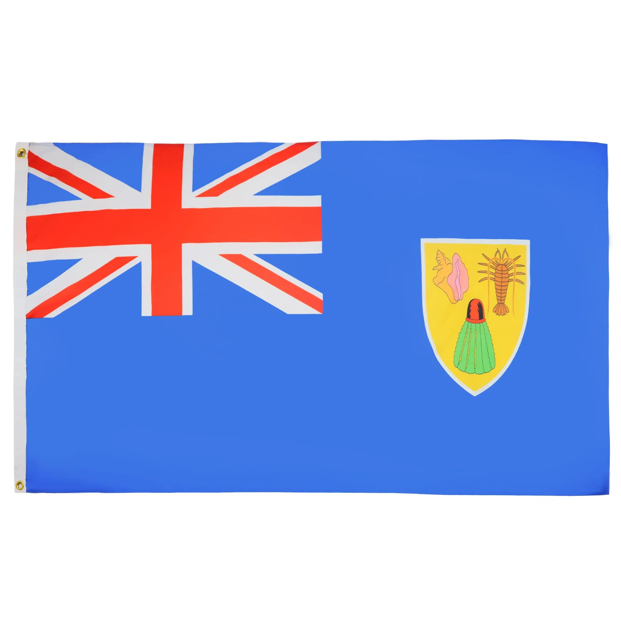 AZ FLAG Bandiera Isole Turche e Caicche 90x60 cm 2 Occhielli
