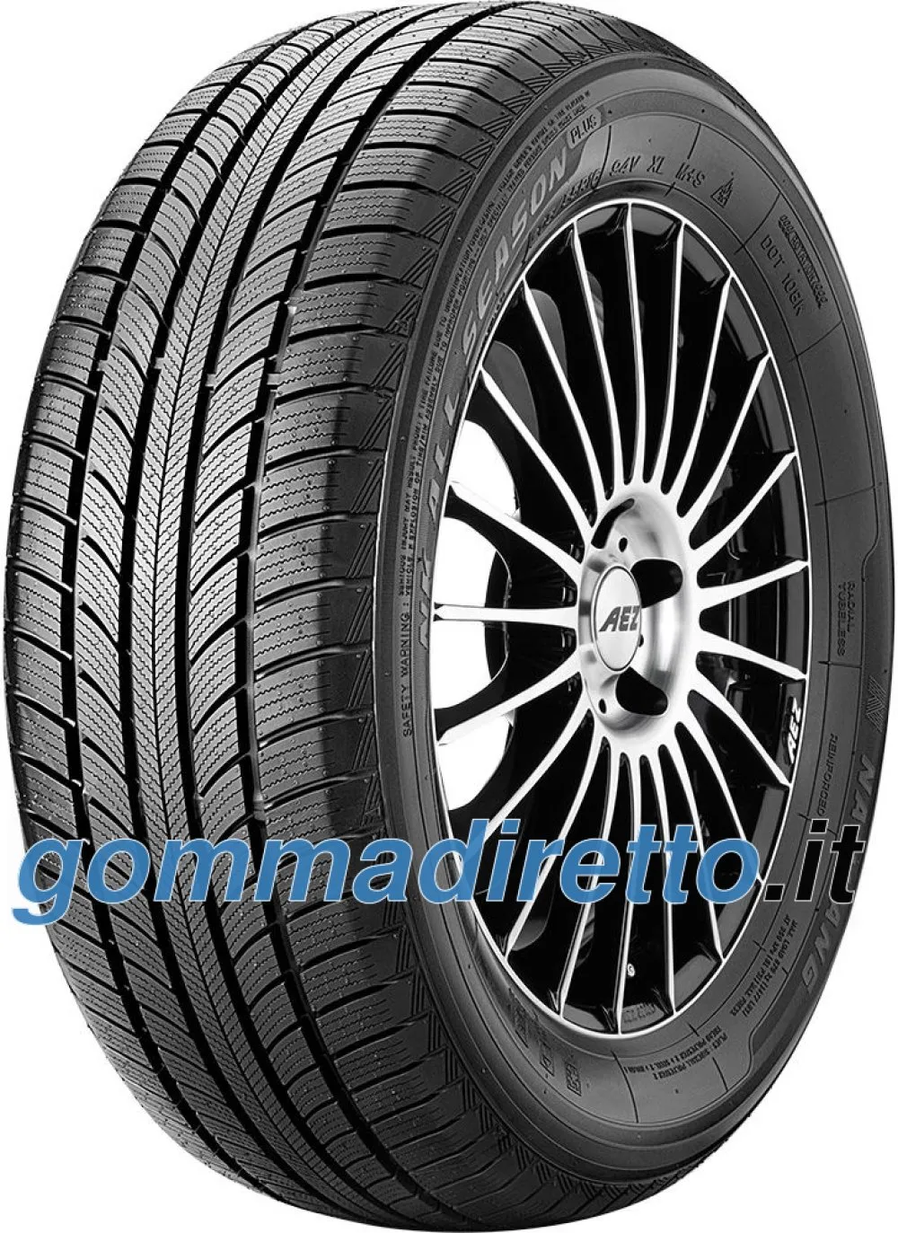 Nankang NK All Season Plus N-607+ 225/45 R18 95V XL MFS - immagine 1