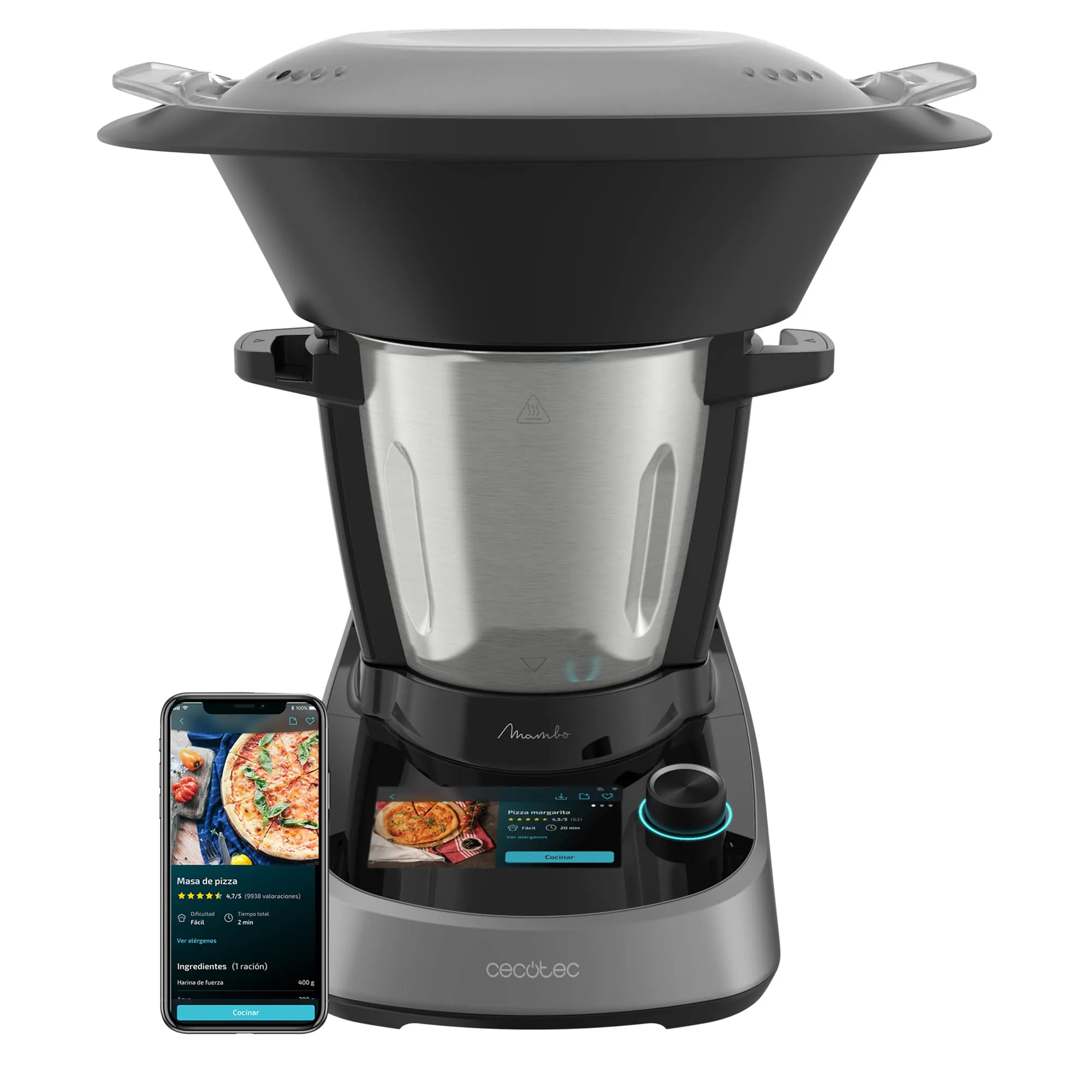 Cecotec Robot da Cucina Multifunzione Mambo Touch. 1600 W