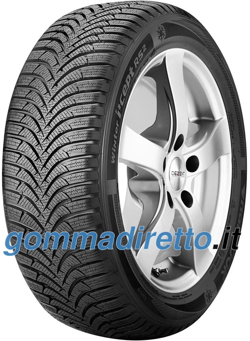 Hankook Winter i*cept RS 2 W452 ( 195/50 R15 82T 4PR con protezione del cerchio (MFS) SBL )