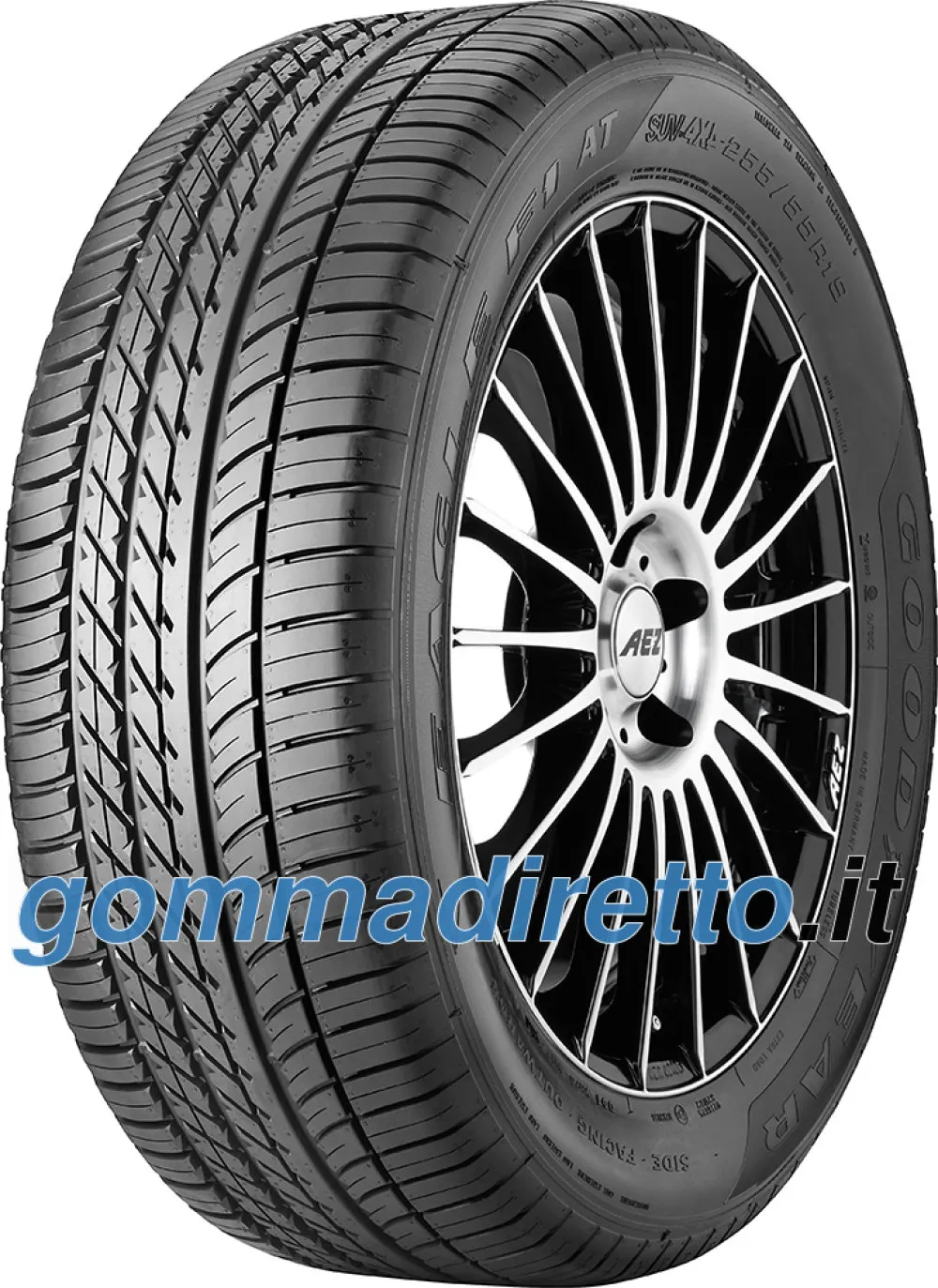 Goodyear Eagle F1 Asymmetric AT 245/45 R20 103W XL EVR SUV with Rim Protection (MFS) - immagine 1
