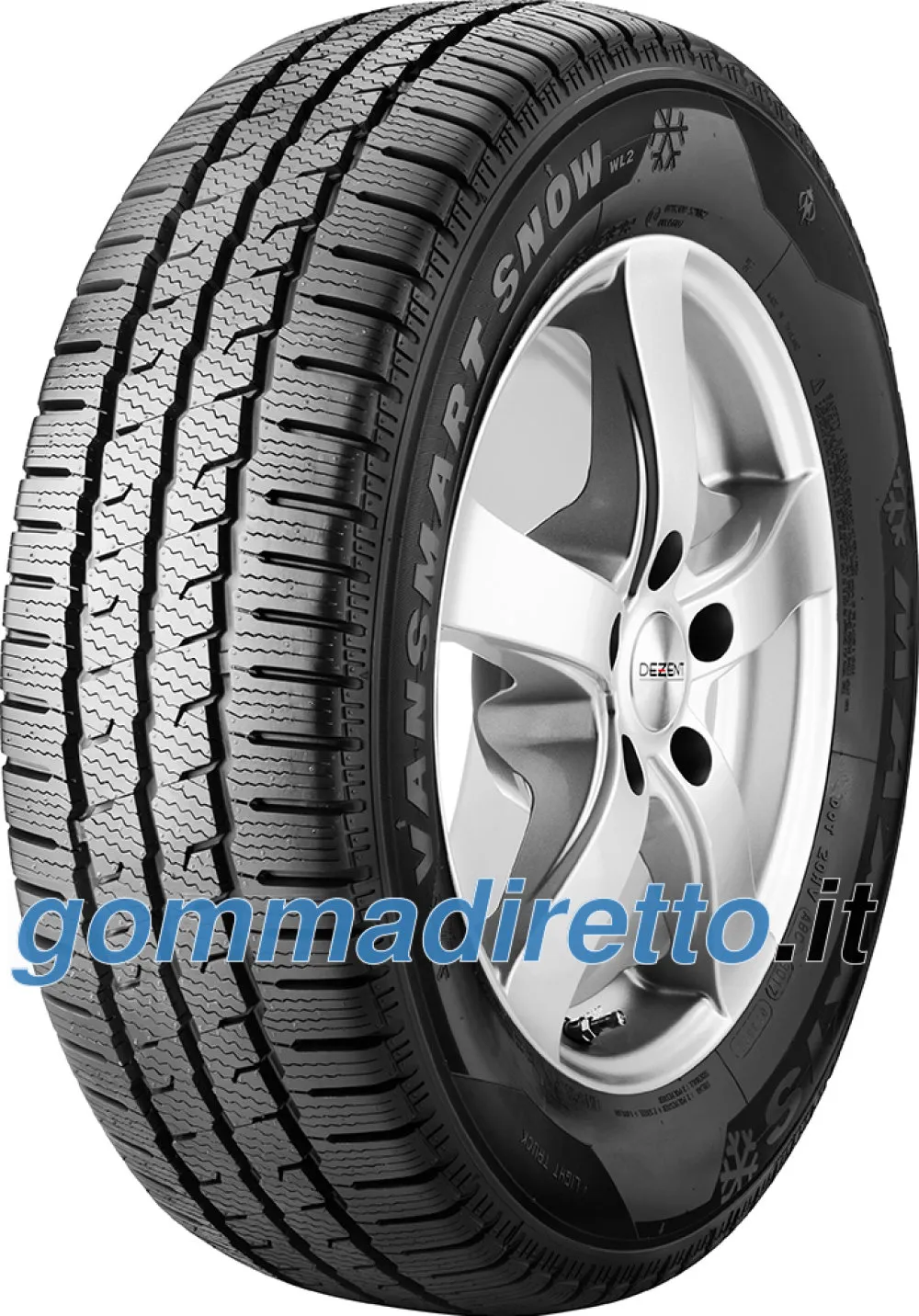Maxxis Vansmart Snow WL2 ( 175/70 R14C 95/93T con protezione del cerchioleiste (FSL) )