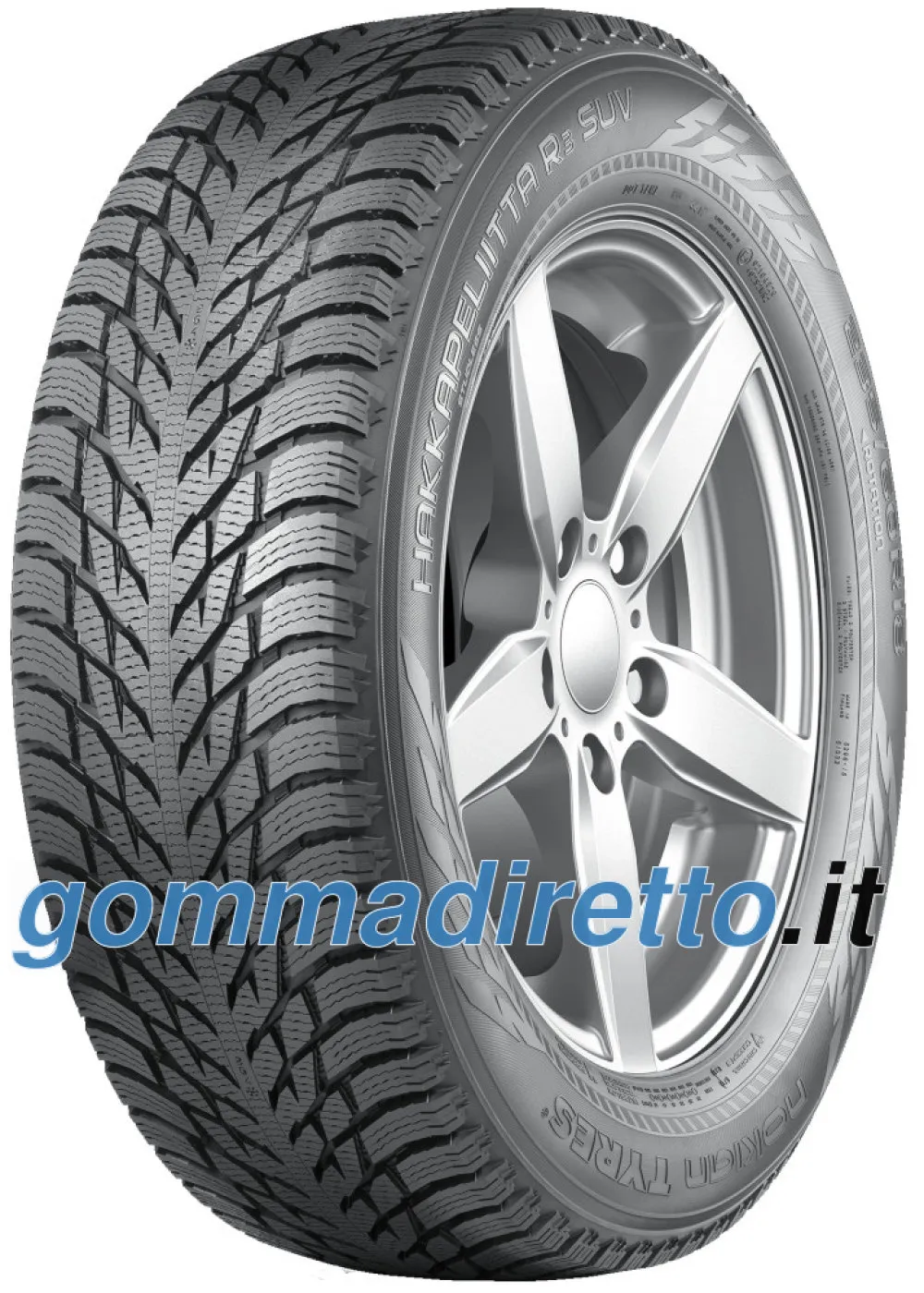 Nokian Hakkapeliitta R3 SUV 235/60 R17 106R XL Nordic Compound - immagine 1