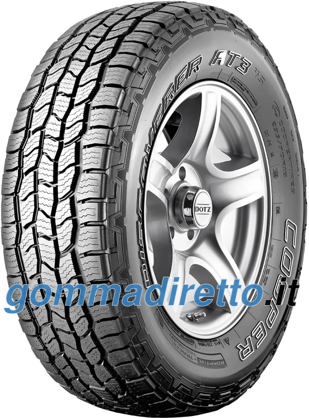 Cooper Discoverer AT3 4S ( 285/45 R22 114H XL ) - immagine 1