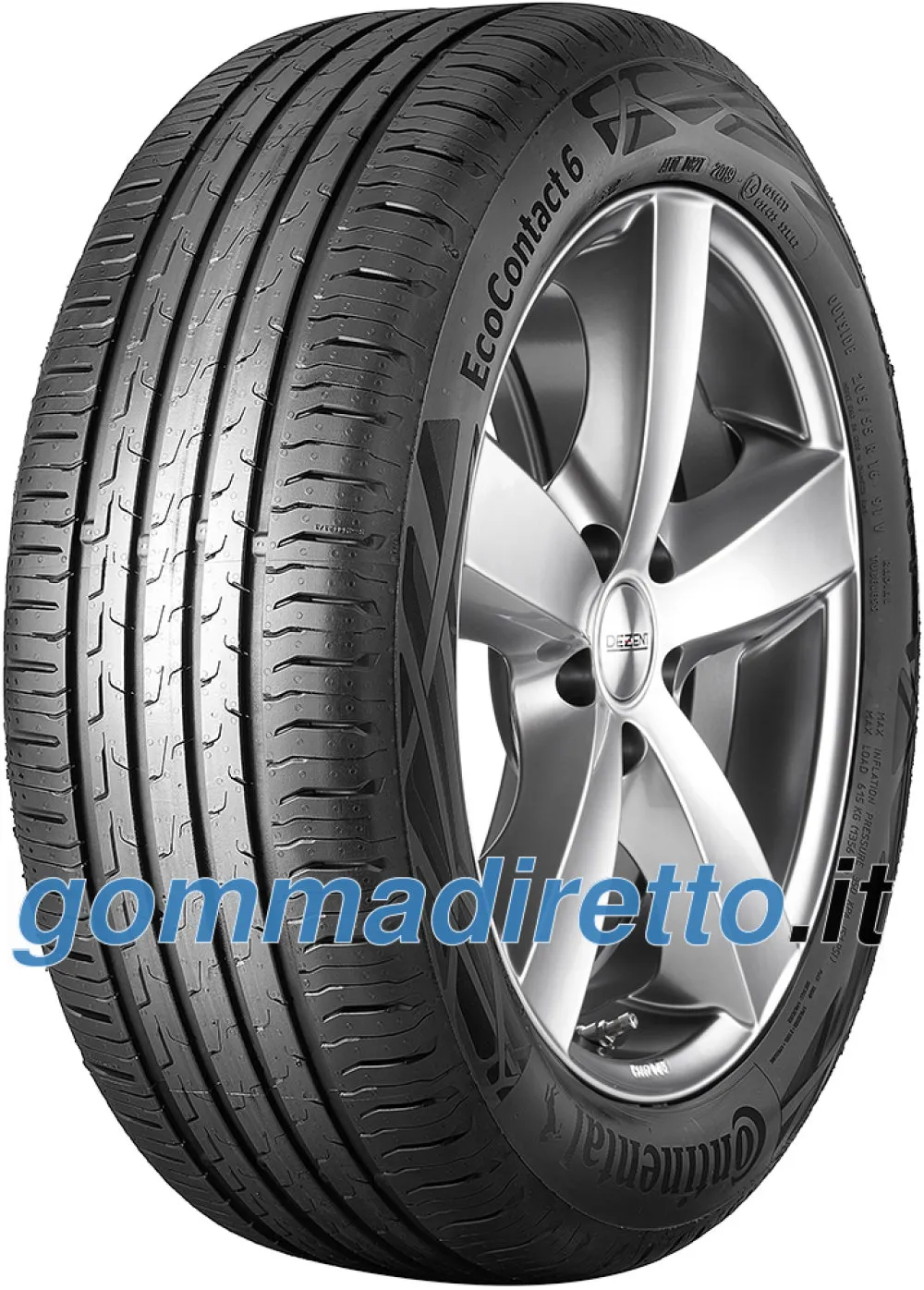 Continental EcoContact 6 ( 225/55 R17 97Y MO, EVc ) - immagine 1