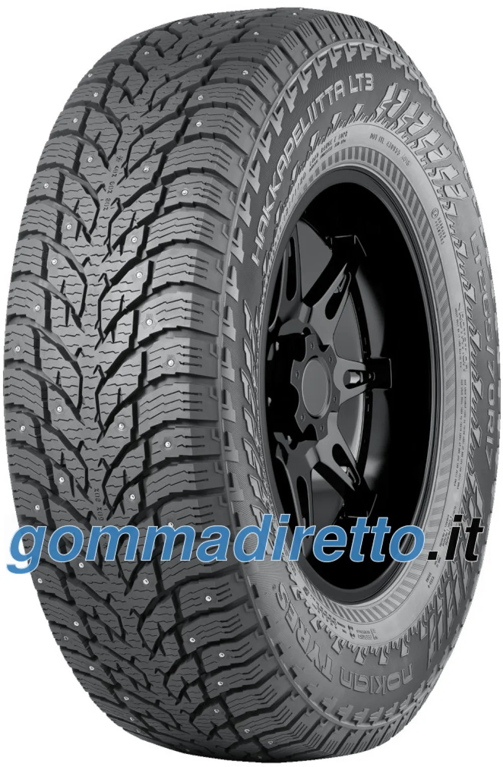 Nokian Hakkapeliitta LT3 285/70 R17 121/118Q 8PR Aramid Sidewalls - immagine 1