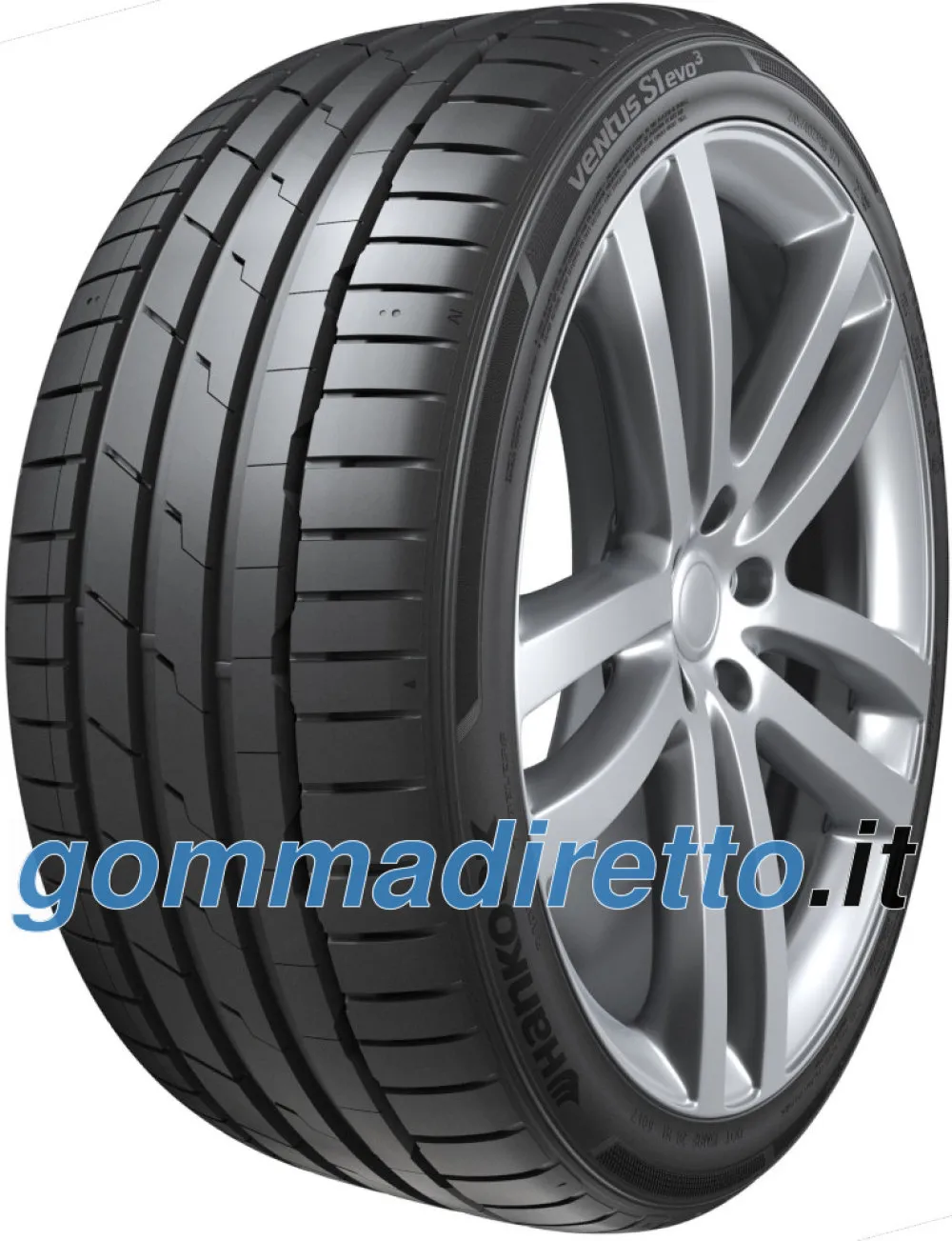 Hankook Ventus S1 Evo 3 K127A 255/55 ZR19 111W XL 4PR SUV with Rim Protection (MFS) SBL - immagine 1