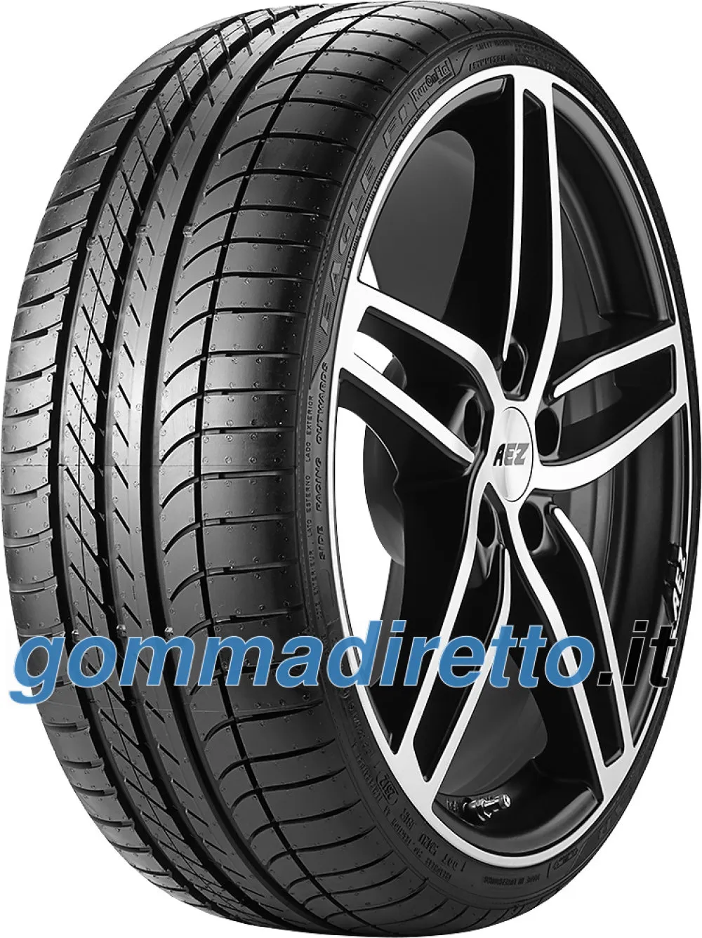 Goodyear Eagle F1 Asymmetric ROF 255/30 R19 91Y XL EVR Run Flat - immagine 1