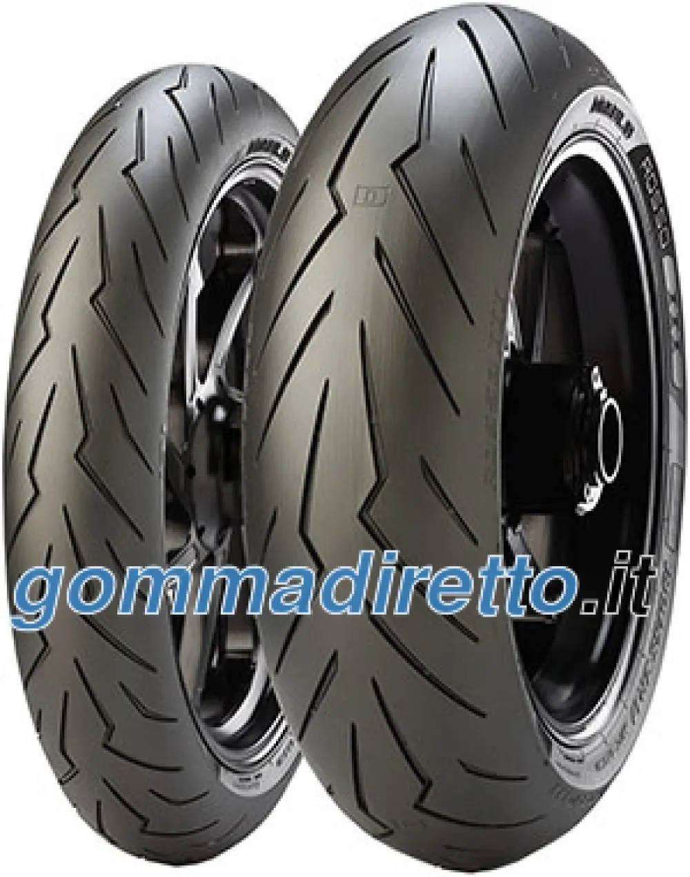 Pirelli Diablo Rosso III ( 120/70 ZR17 TL (58W) M/C, Variante K, ruota anteriore )