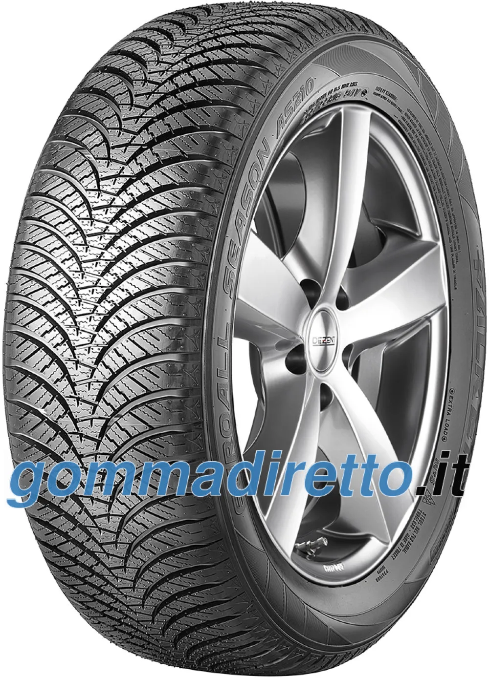 Falken EUROALL SEASON AS210 ( 225/60 R16 102V XL BLK ) - immagine 1