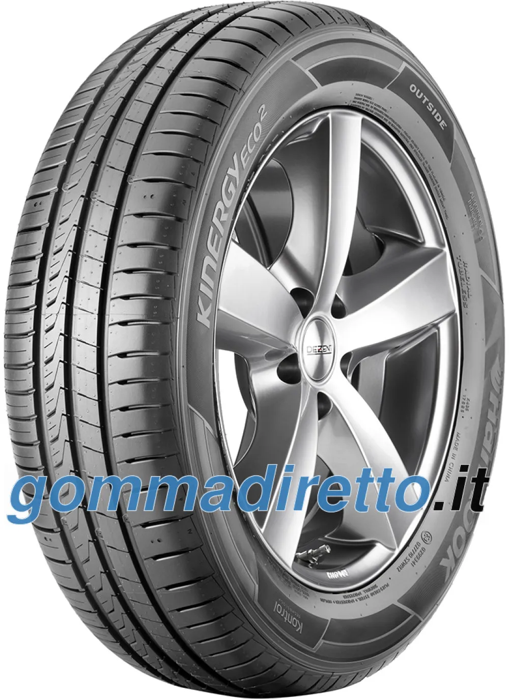 Hankook Kinergy Eco 2 K435 ( 185/60 R15 84H 4PR SBL ) - immagine 1