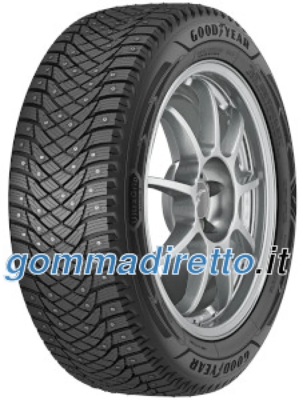Goodyear Ultra Grip Arctic 2 ( 215/55 R17 98T XL EVR, pneumatico chiodato ) - immagine 1