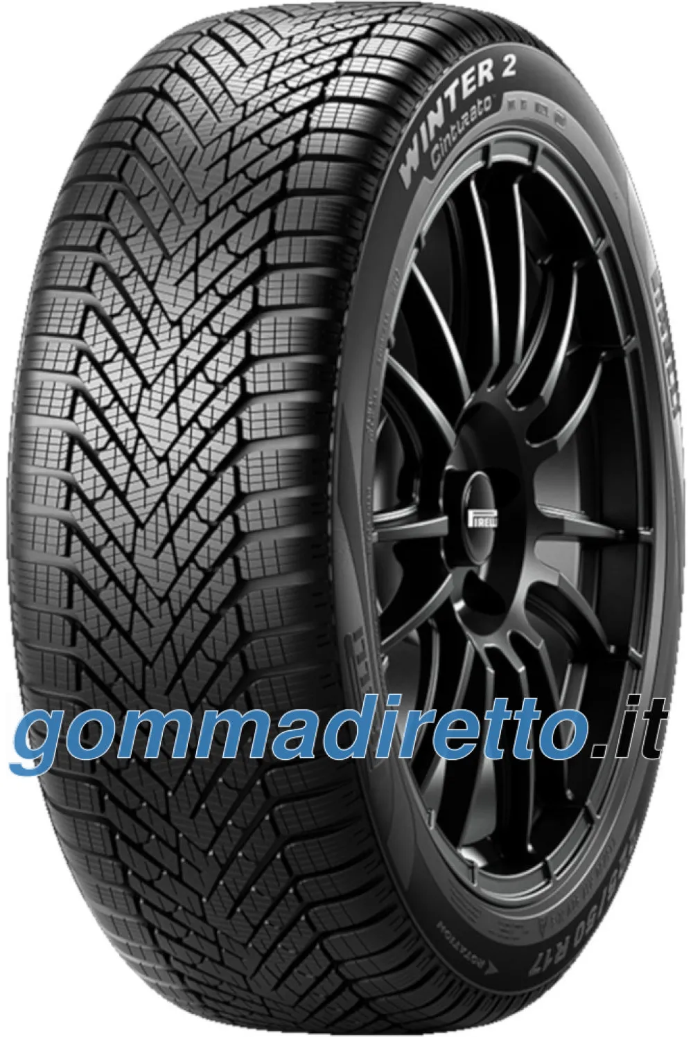 Pirelli Cinturato Winter 2 ( 215/45 R17 91V XL, con protezione del cerchio (MFS) ) - immagine 1