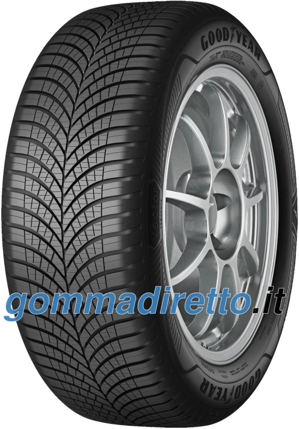Goodyear Vector 4 Seasons Gen-3 SUV ROF ( 255/55 R18 109W XL EVR, Run Flat ) - immagine 1