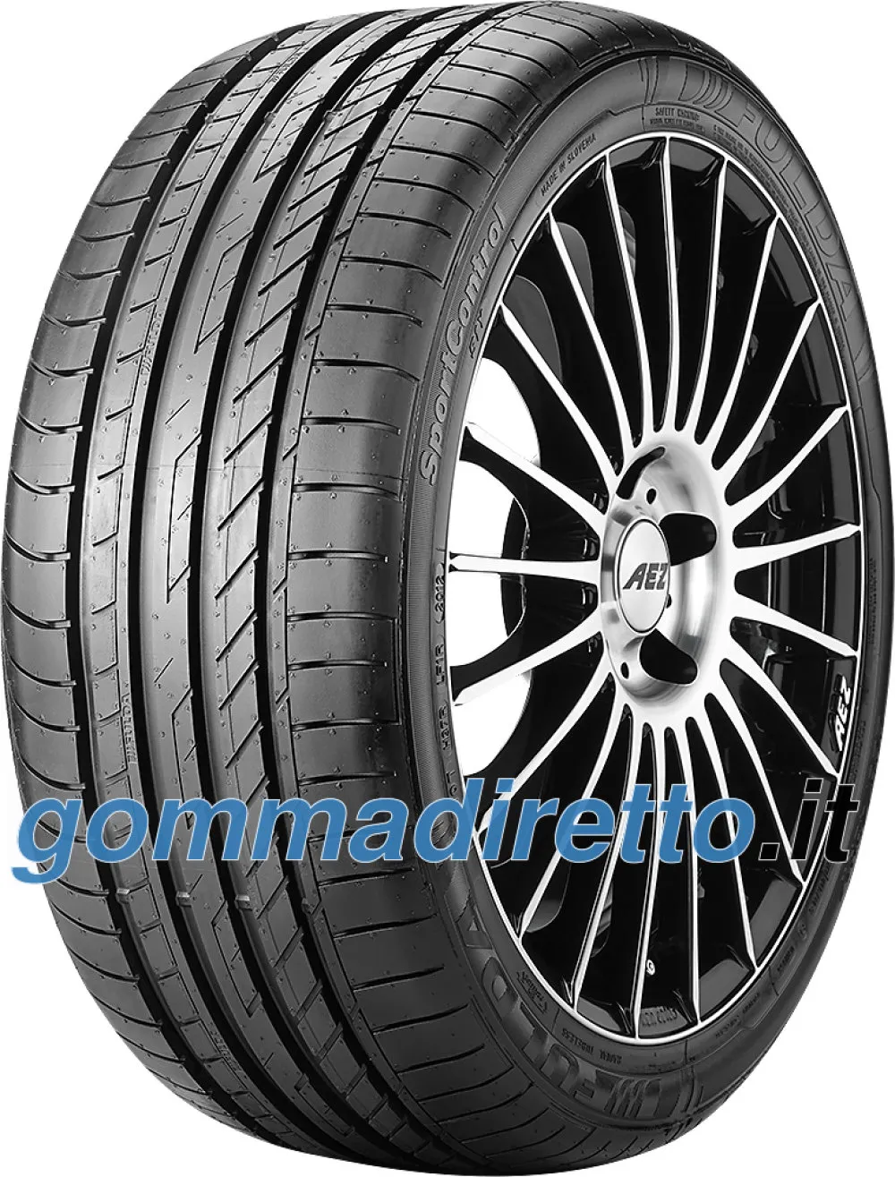Fulda SportControl ( 205/45 R16 83V con protezione del cerchio (MFS) ) - immagine 1