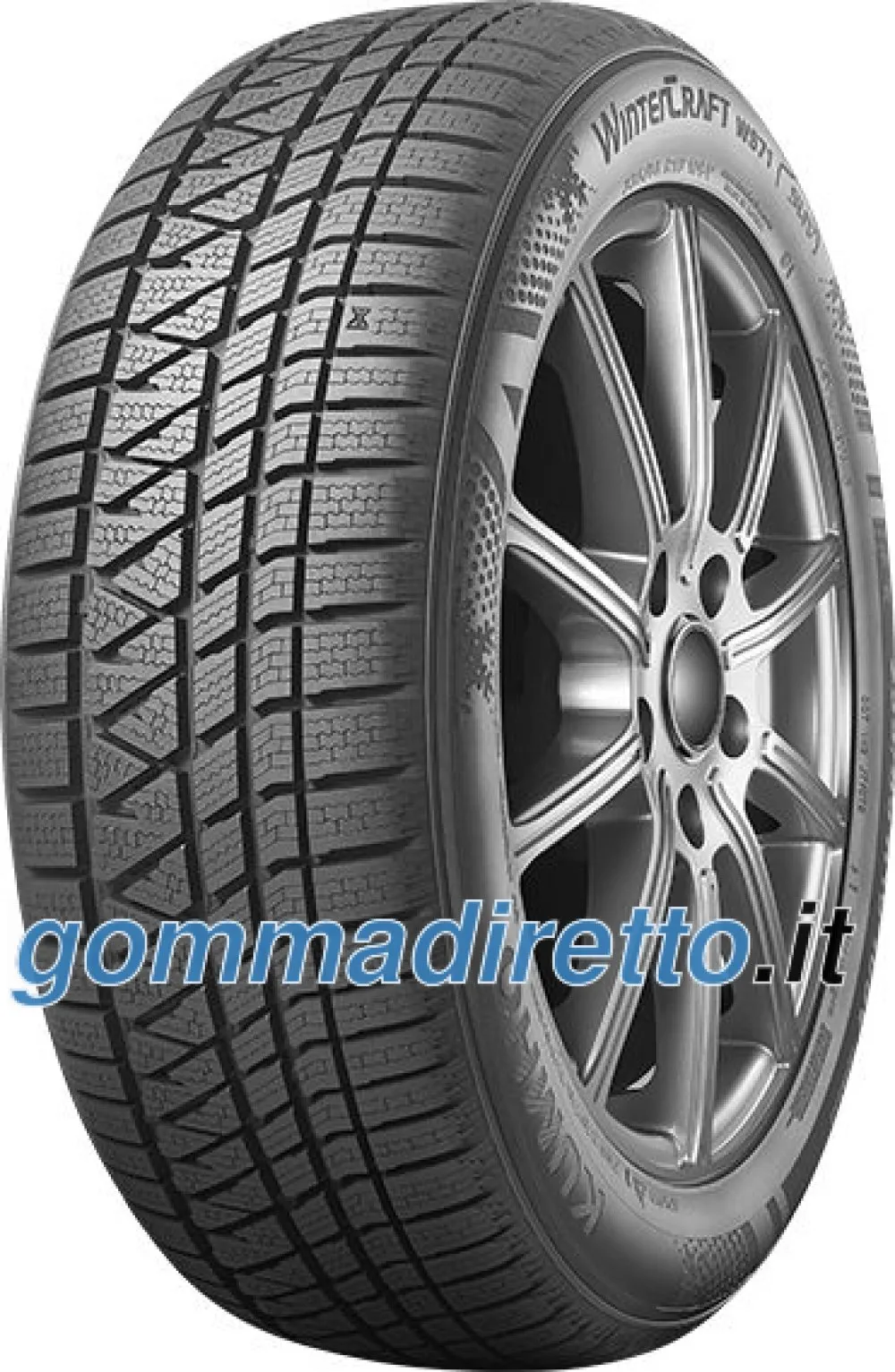 Kumho WinterCraft WS71 SUV ( 265/70 R16 112H 4PR DOT2022 ) - immagine 1