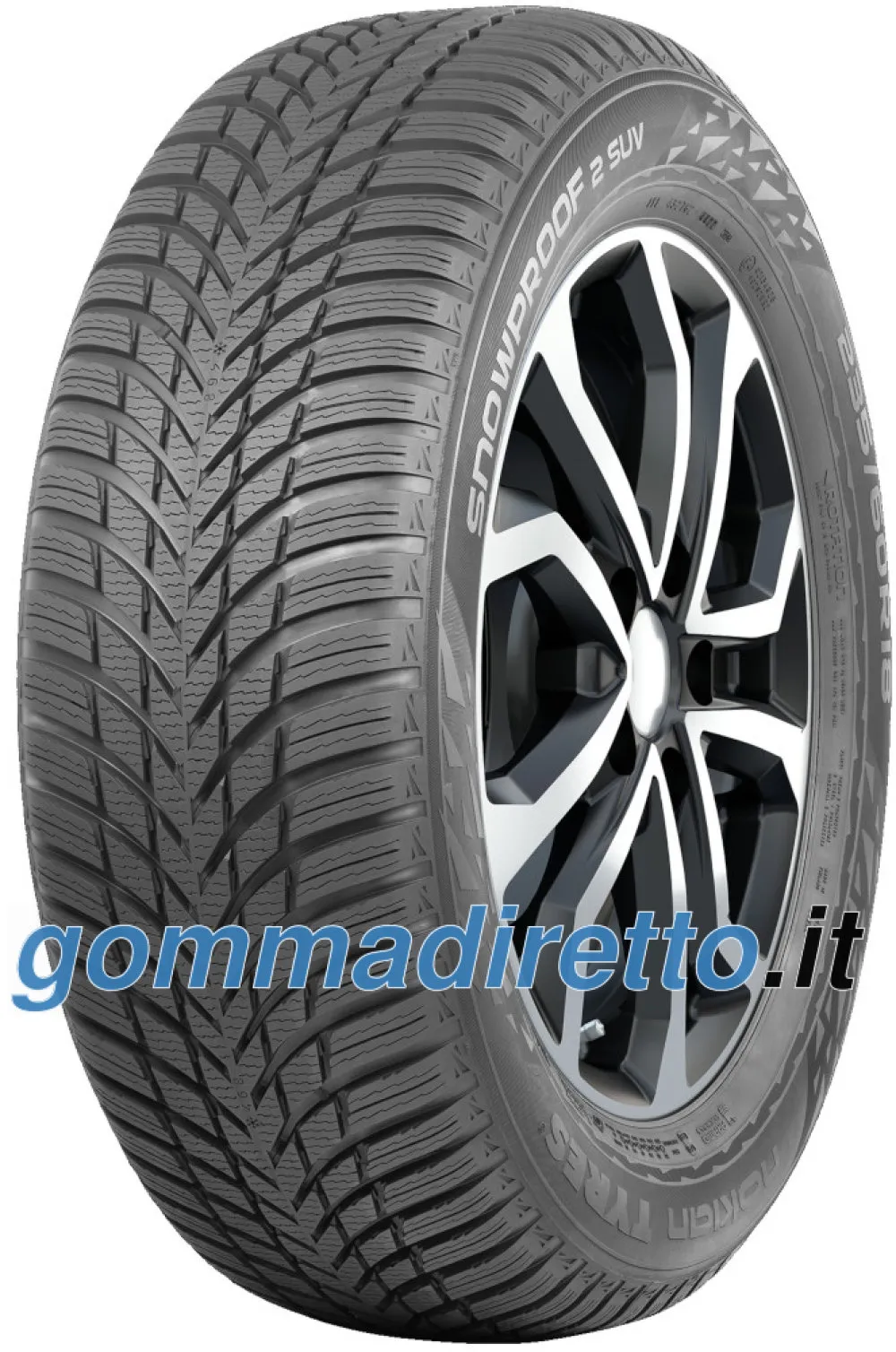 Nokian Snowproof 2 SUV ( 255/55 R20 110V XL Aramid Sidewalls ) - immagine 1