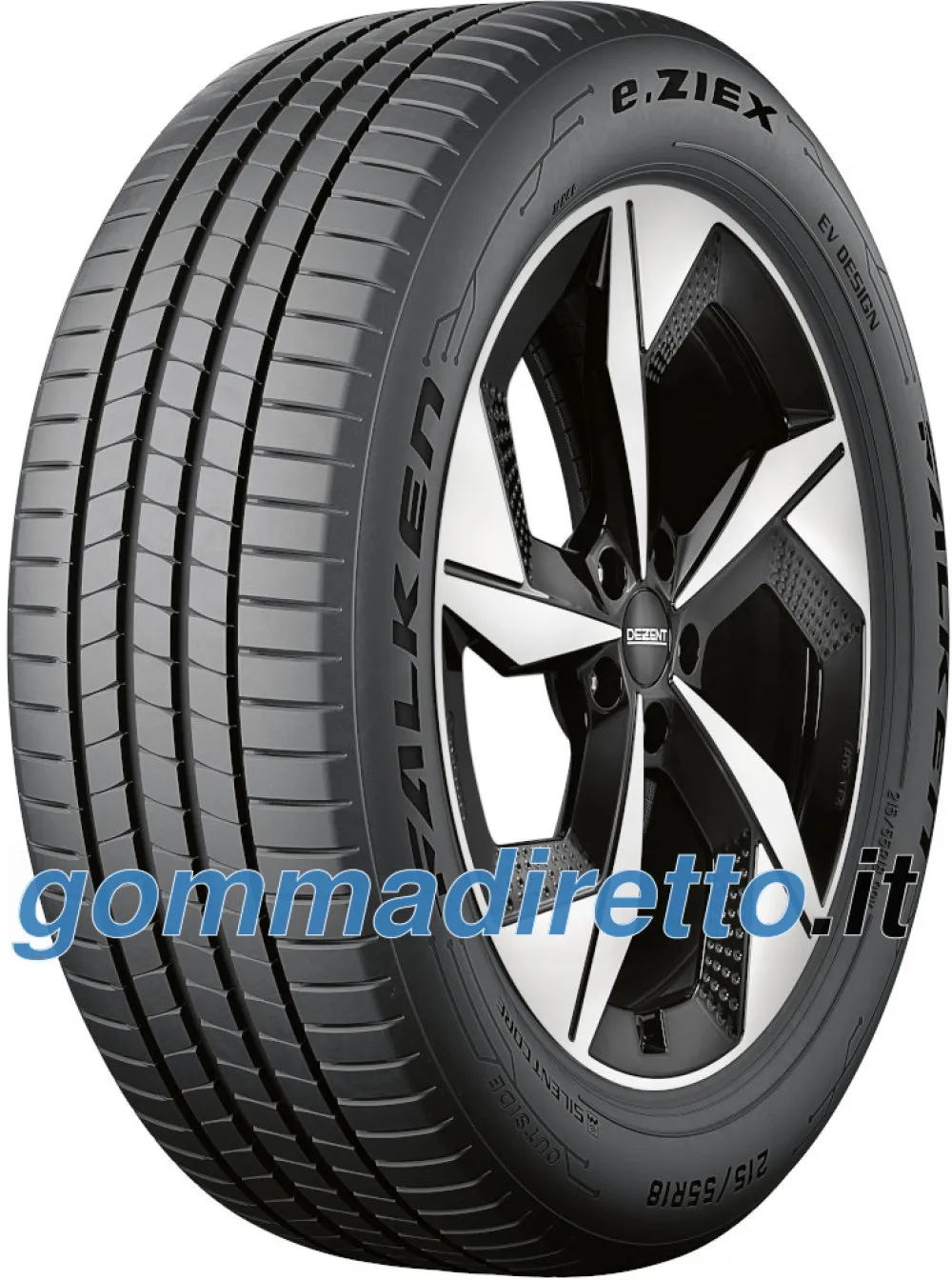 Falken e.ZIEX ( 215/55 R17 98V XL NBLK, EV Design / VCm ) - immagine 1