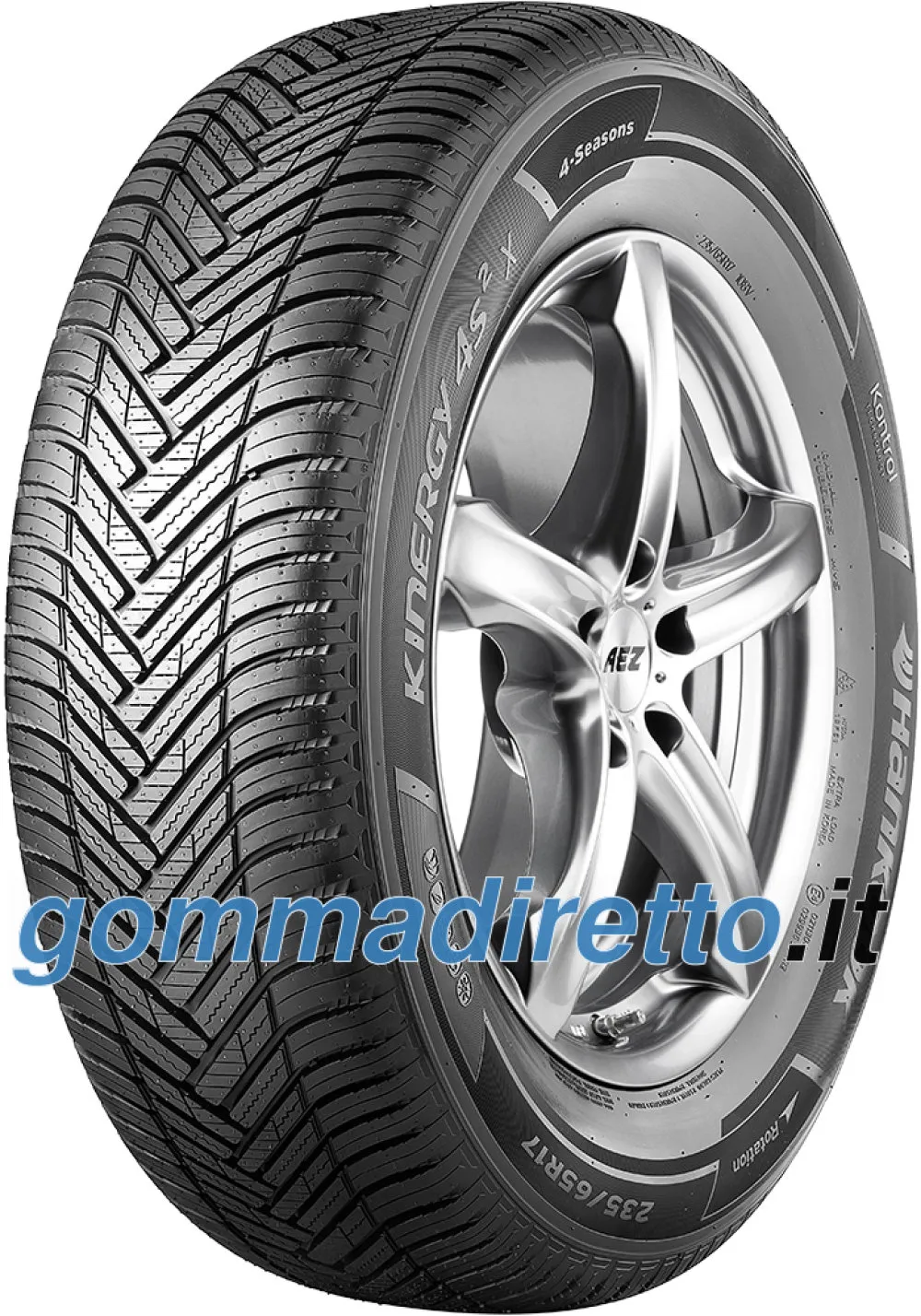Hankook Kinergy 4S² X H750A ( 255/60 R18 112V XL ) - immagine 1