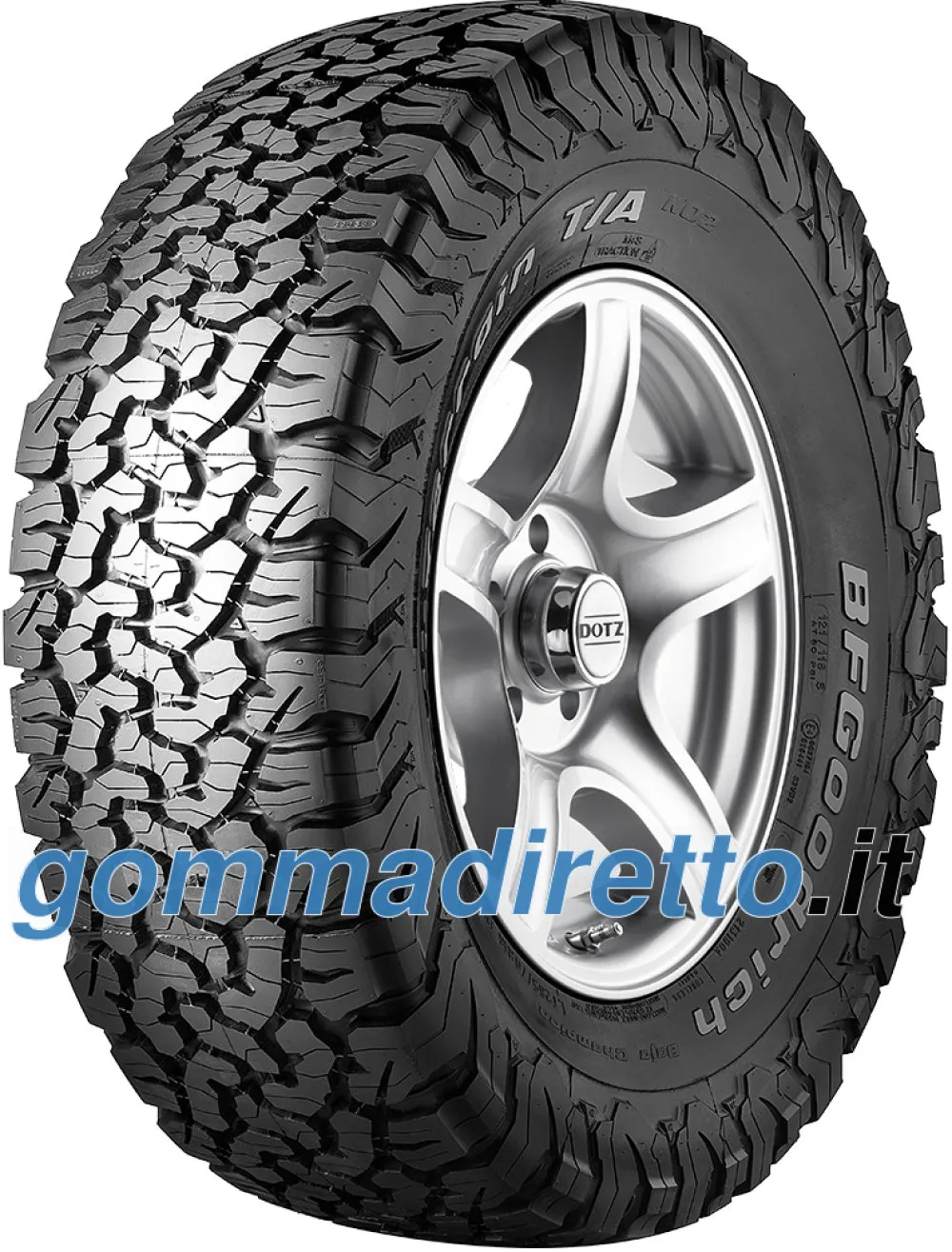 BF Goodrich All-Terrain T/A KO2 ( 285/70 R17 116/113S 6PR ) - immagine 1