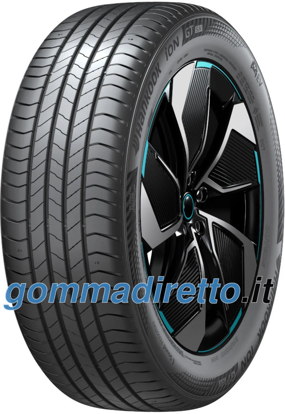 Hankook iON GT SUV IK41A ( 215/55 R17 98V XL 4PR, con protezione del cerchio (MFS) SBL, EV ) - immagine 1