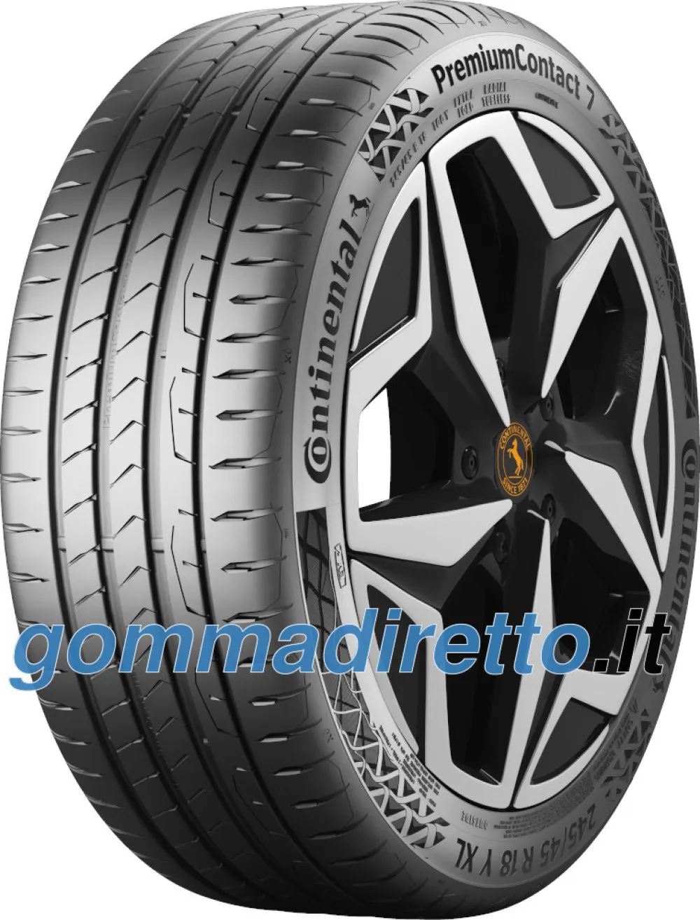 Continental PremiumContact 7 ( 285/45 R21 113V XL EVc, con bordo di protezione ) - immagine 1