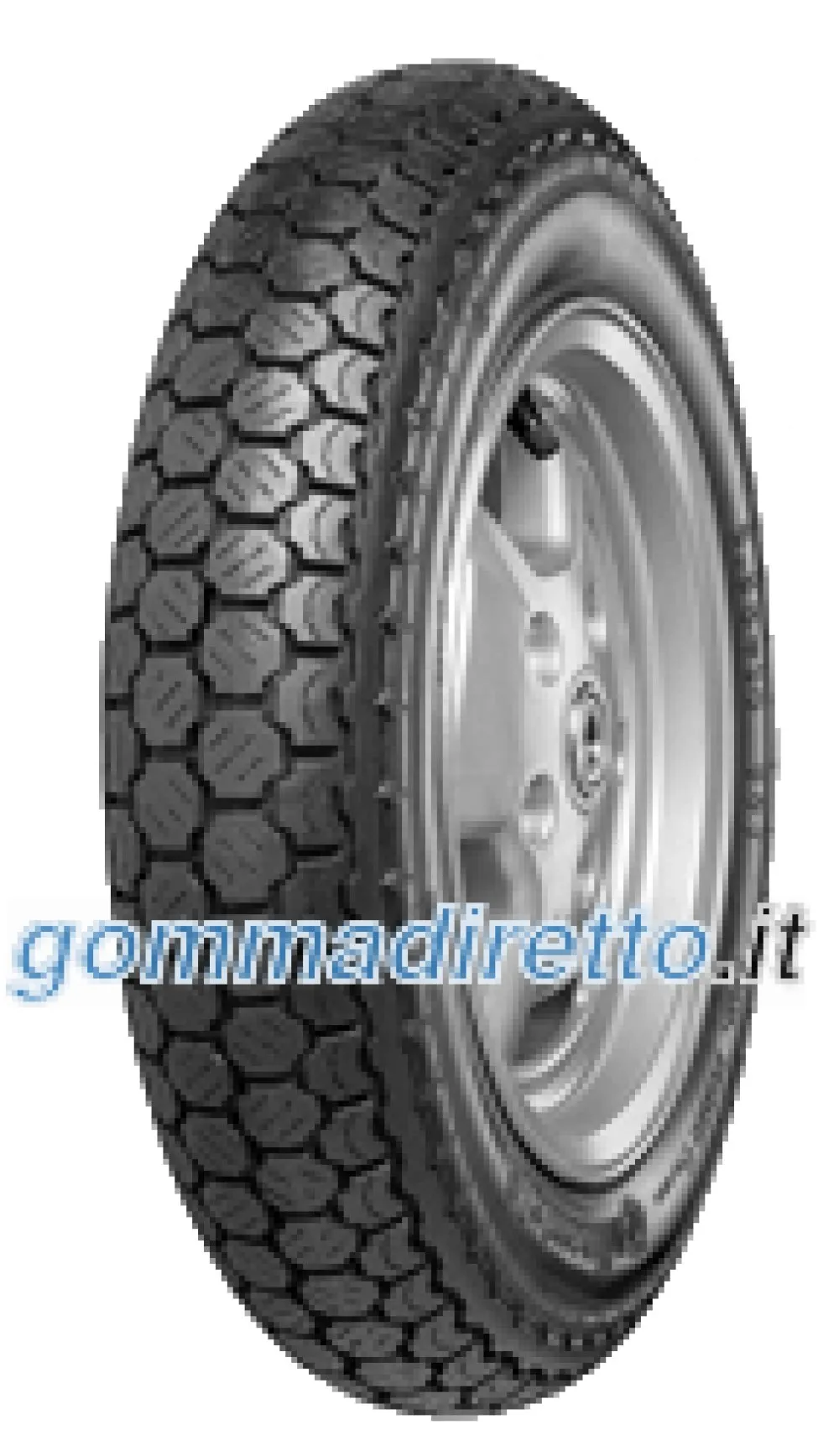 Continental K62 ( 3.00-10 RF TT 50J ruota posteriore, M/C, ruota anteriore DOT2022 )