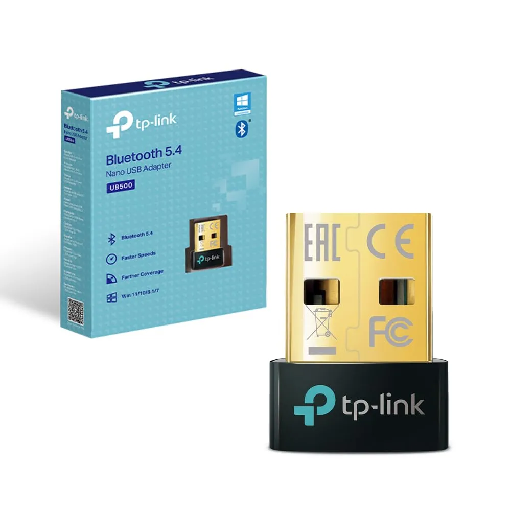 TP-Link UB500 Chiavetta Bluetooth per PC Adattatore USB 5.4 Nano Wireless