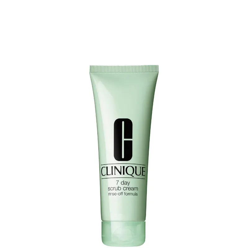Clinique 7 Day Scrub Cream Rinse-Off Formula - Esfoliante Granulare in Crema TIPO 1 2 3 - 100 ML