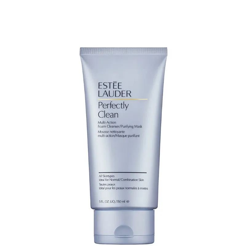 Estee Lauder Perfectly Clean Multi-Action Foam Cleanser/Puryfying Mask - 150 ML