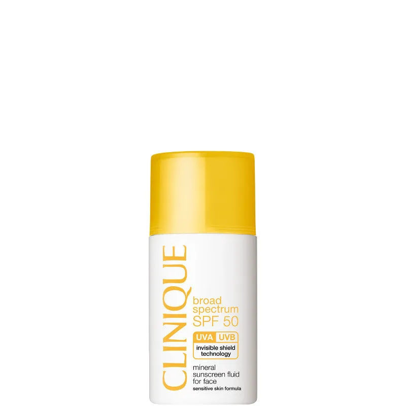 Clinique Mineral Sunscreen Lotion For Face SPF 50 - Fluido Protettivo Viso Pelli Sensibili 30 ML - 30 ML