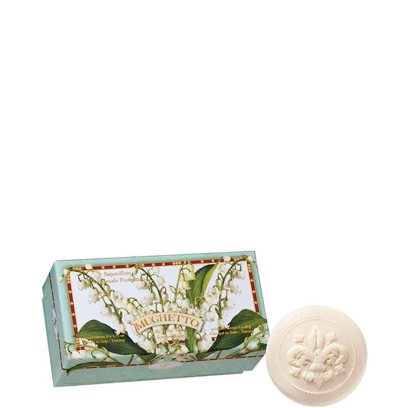 Saponificio Artigianale Fiorentino Mughetto 6 x 50 GR - 6 x 50 GR