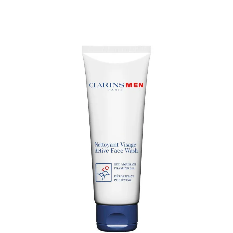 Clarins Nettoyant Visage Active Face Wash - Clarins Men 125 ML - 125 ML