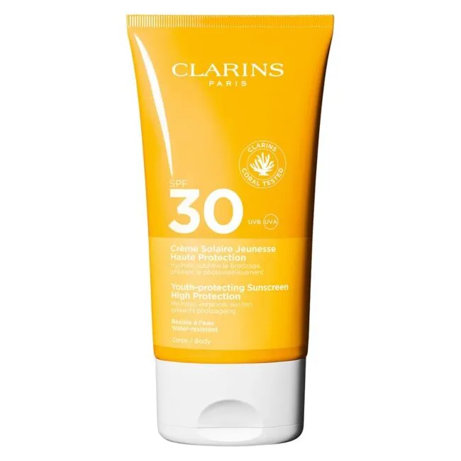 Clarins Creme Solaire Jeunesse Haute Protection SPF 30 - Crema Solare Viso SPF 30 150ml