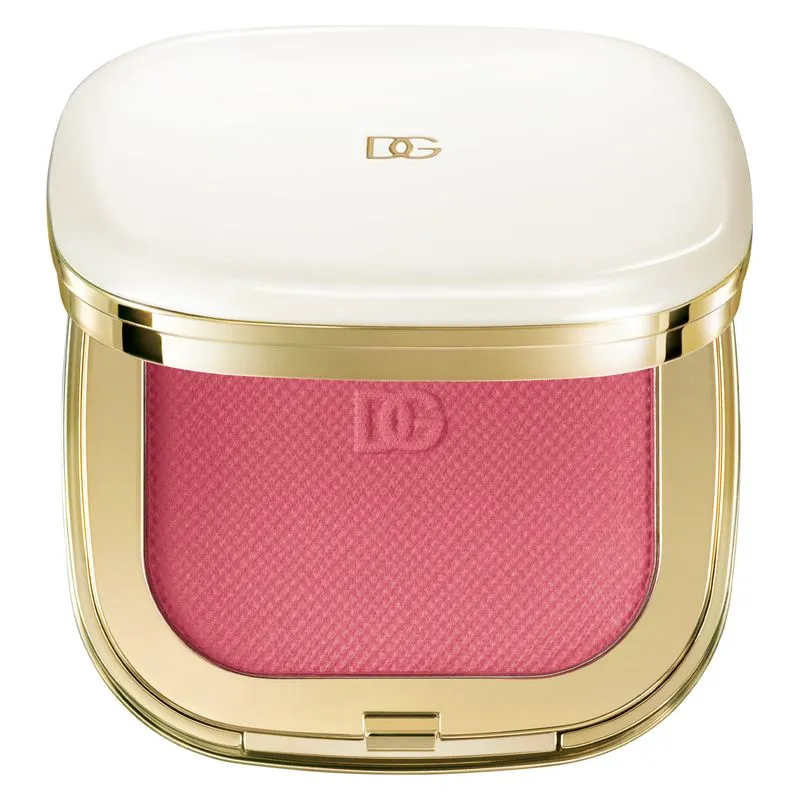 D&G Make Up Cheeks&Eyes Match Poudre Blush e Ombretto a Lunga Tenuta Cheerful Pink