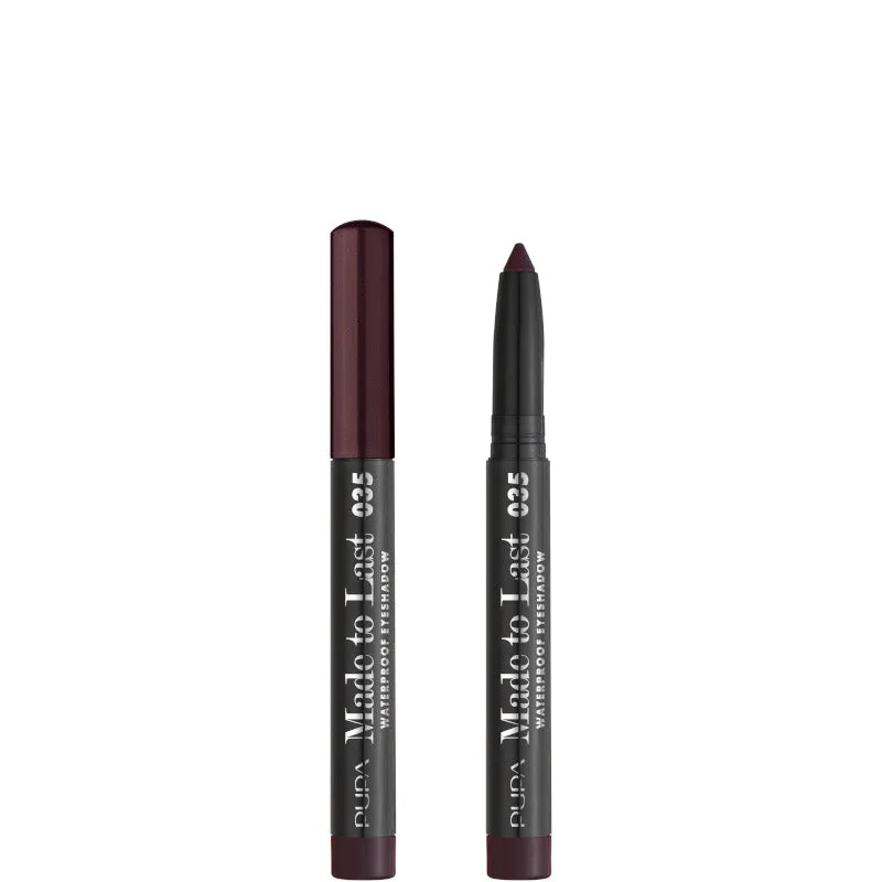Pupa Made To Last Eyeshadow - Ombretto WP in stick tenuta estrema - N. 035 PLUM