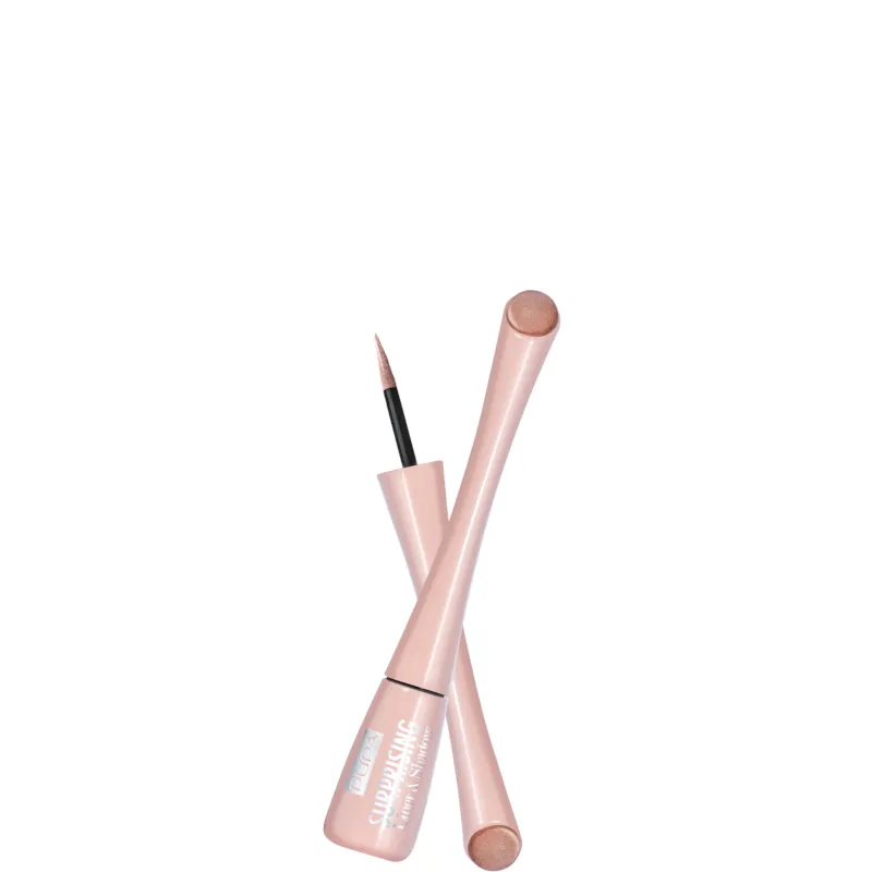 Pupa Surprising Liner & Shadow - Eyeliner e Ombretto - N. 002 TEA ROSE