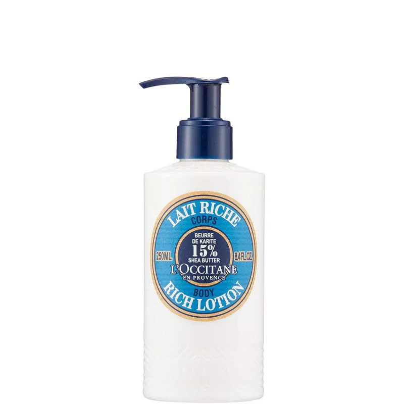 L'Occitane en Provence Karité - Lait Riche Corps - Latte Corpo Ricco 250 ML - 250 ML