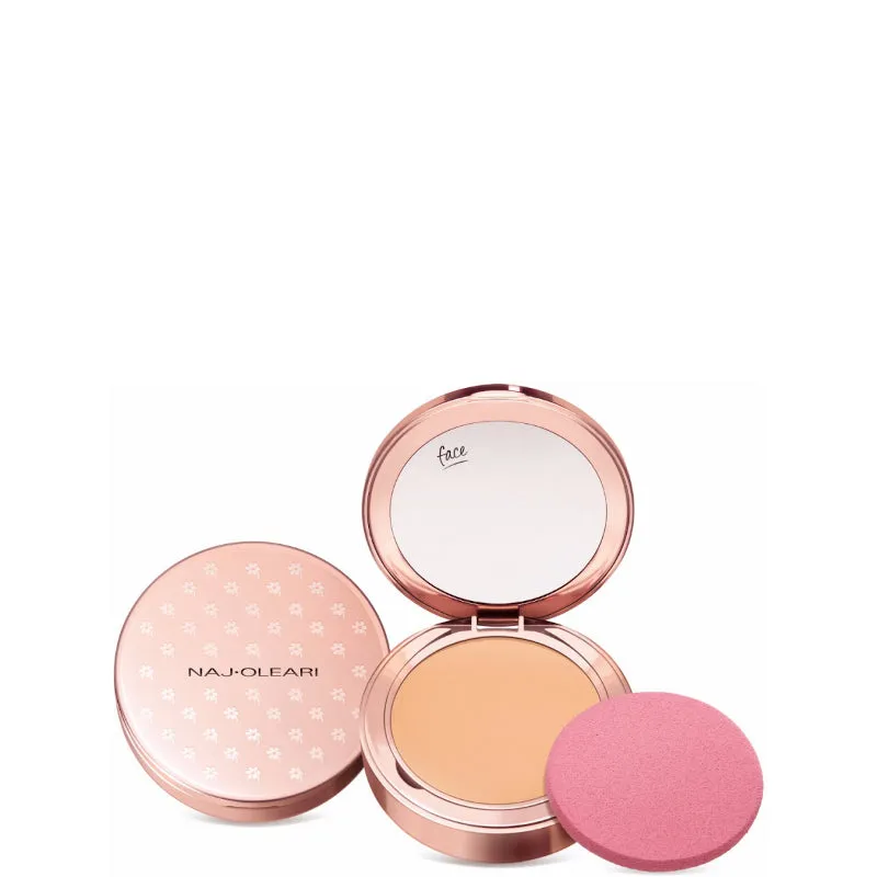 Naj-Oleari Moist Infusion Cream Compact Foundation - Fondotinta Compatto in Crema Effetto Lifting - N. 02 Miele