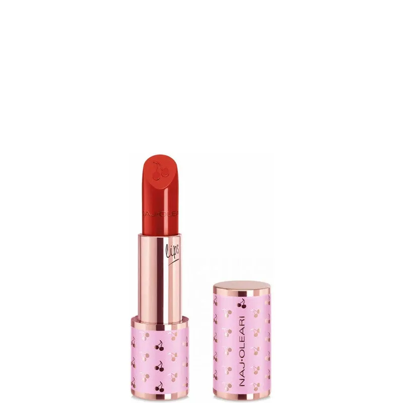 Naj-Oleari Forever Matte Lipstick - Rossetto Mat - N. 04 Rosso Fuoco